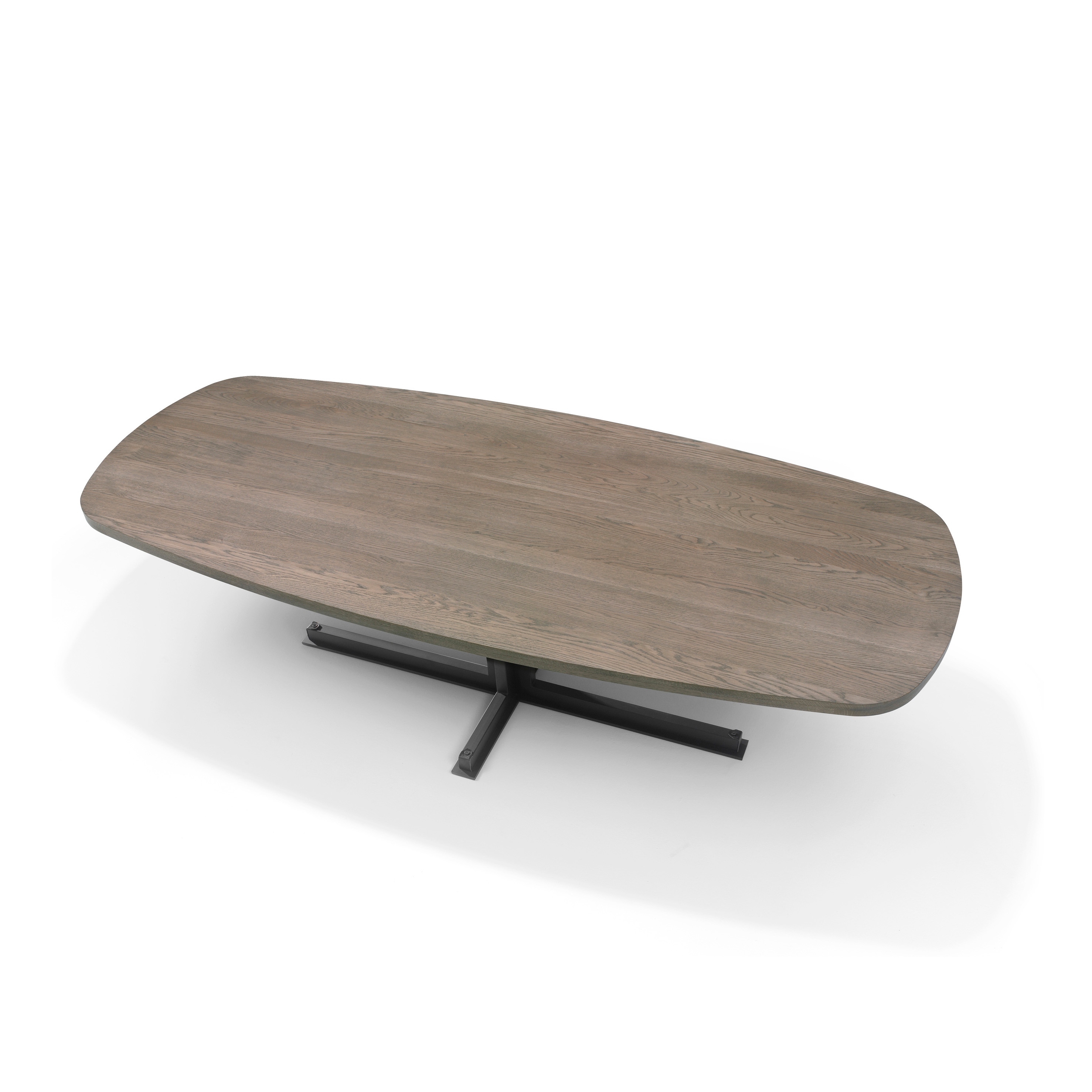 Display product Cross Danisch Oval Dining Table from manufacturer QLiv