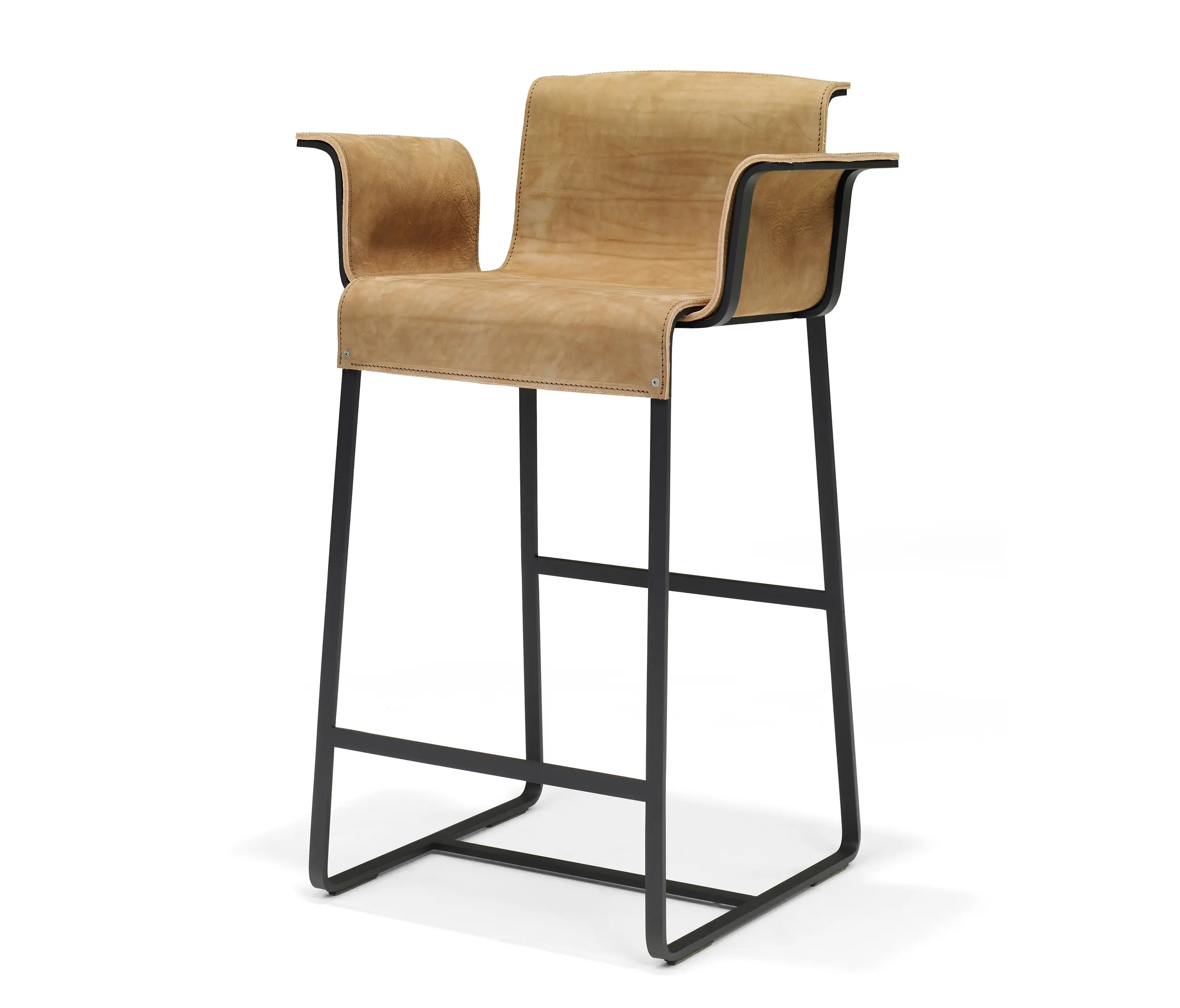 QLiv - Founded Counter Chair with two arms