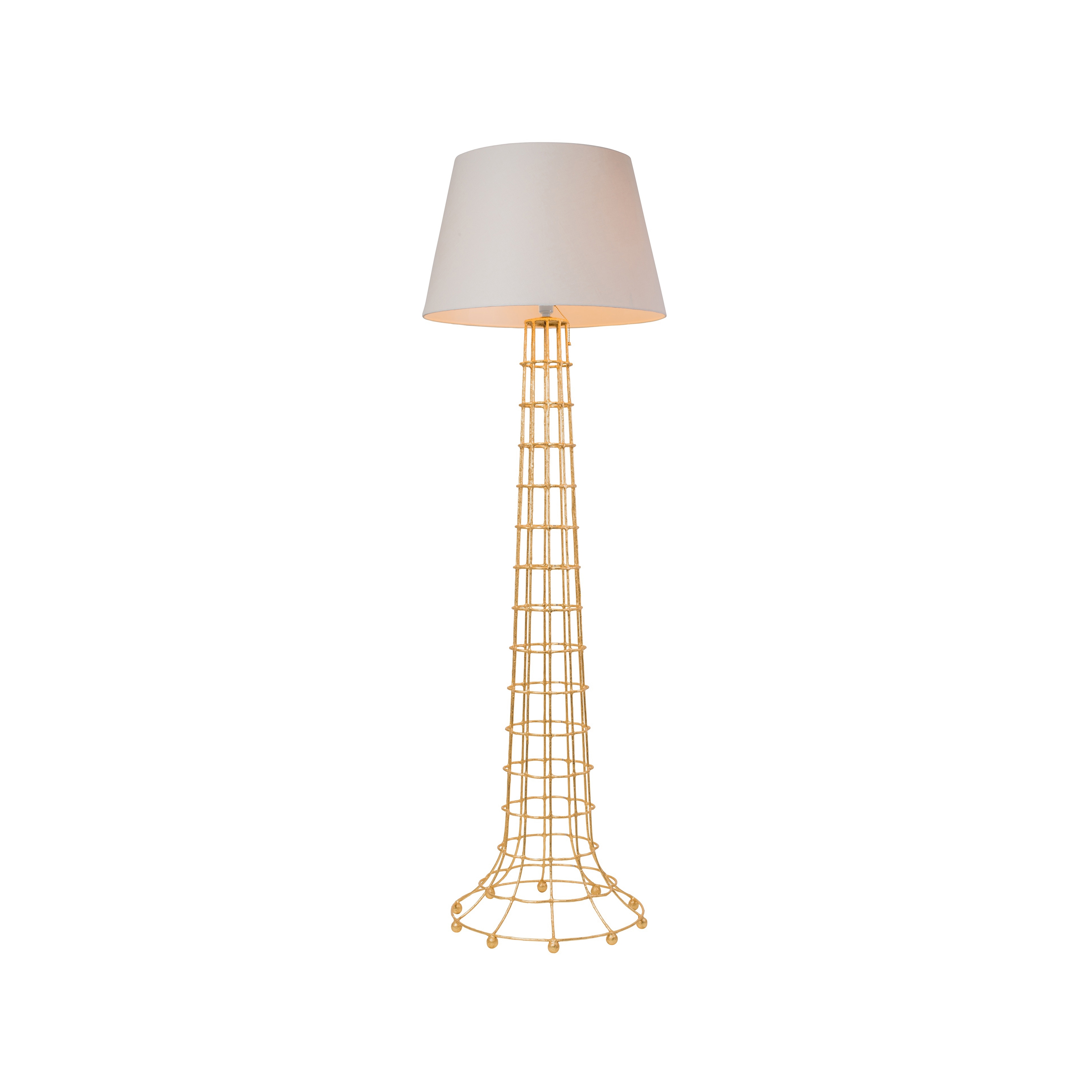 Display product Gilded Cage Floor Lamp from manufacturer Fisher Weisman
