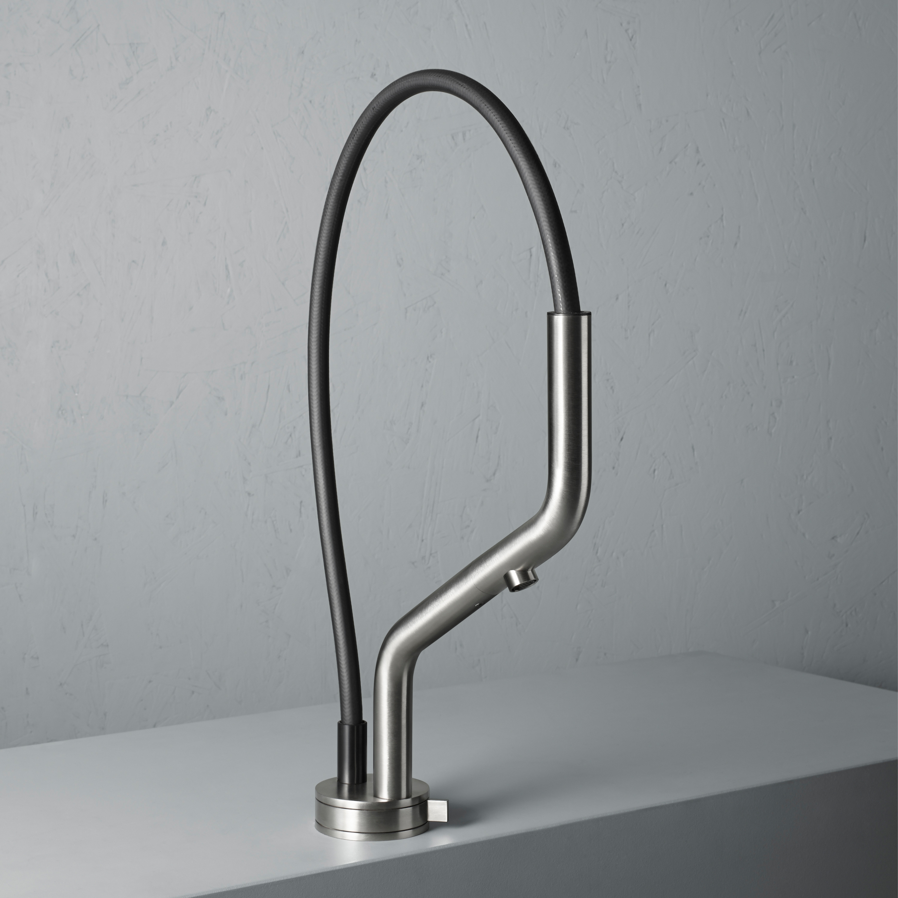 Display product Kitchen Inox | Stainless steel Kitchen sink mixer from manufacturer Quadrodesign