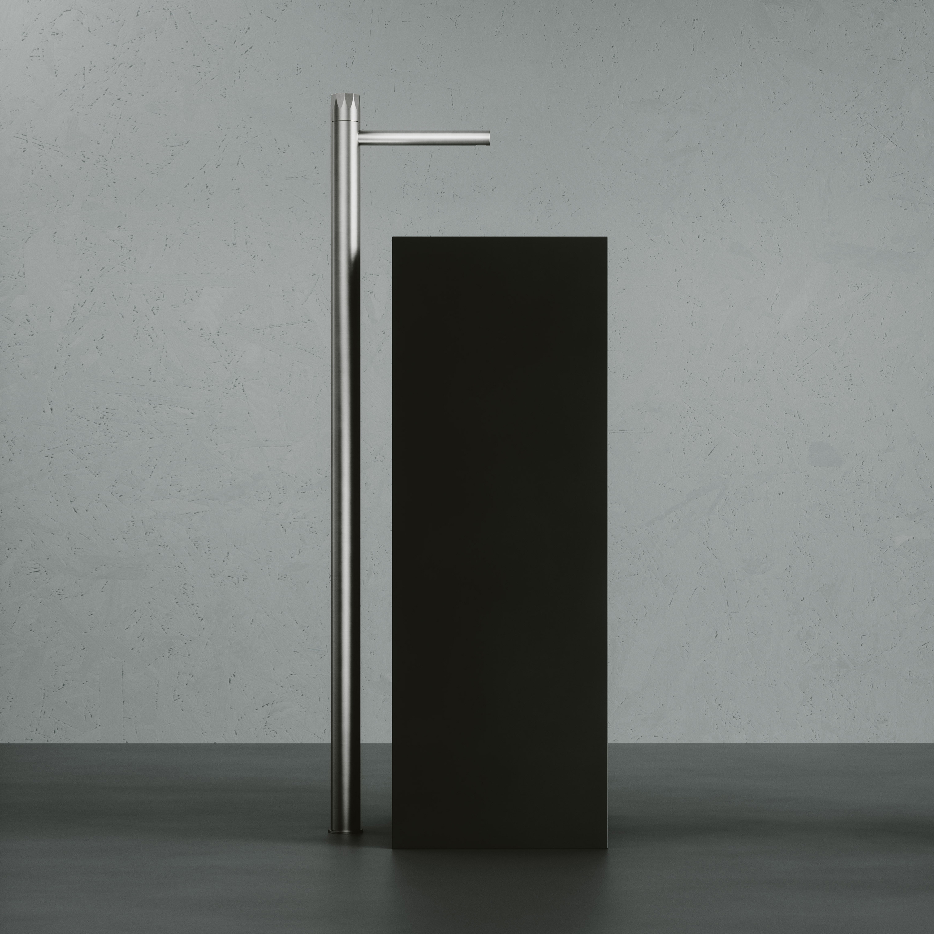 Mostrar el producto Hb | Mezclador hidroprogresivo monomando en acero inoxidable del fabricante Quadrodesign