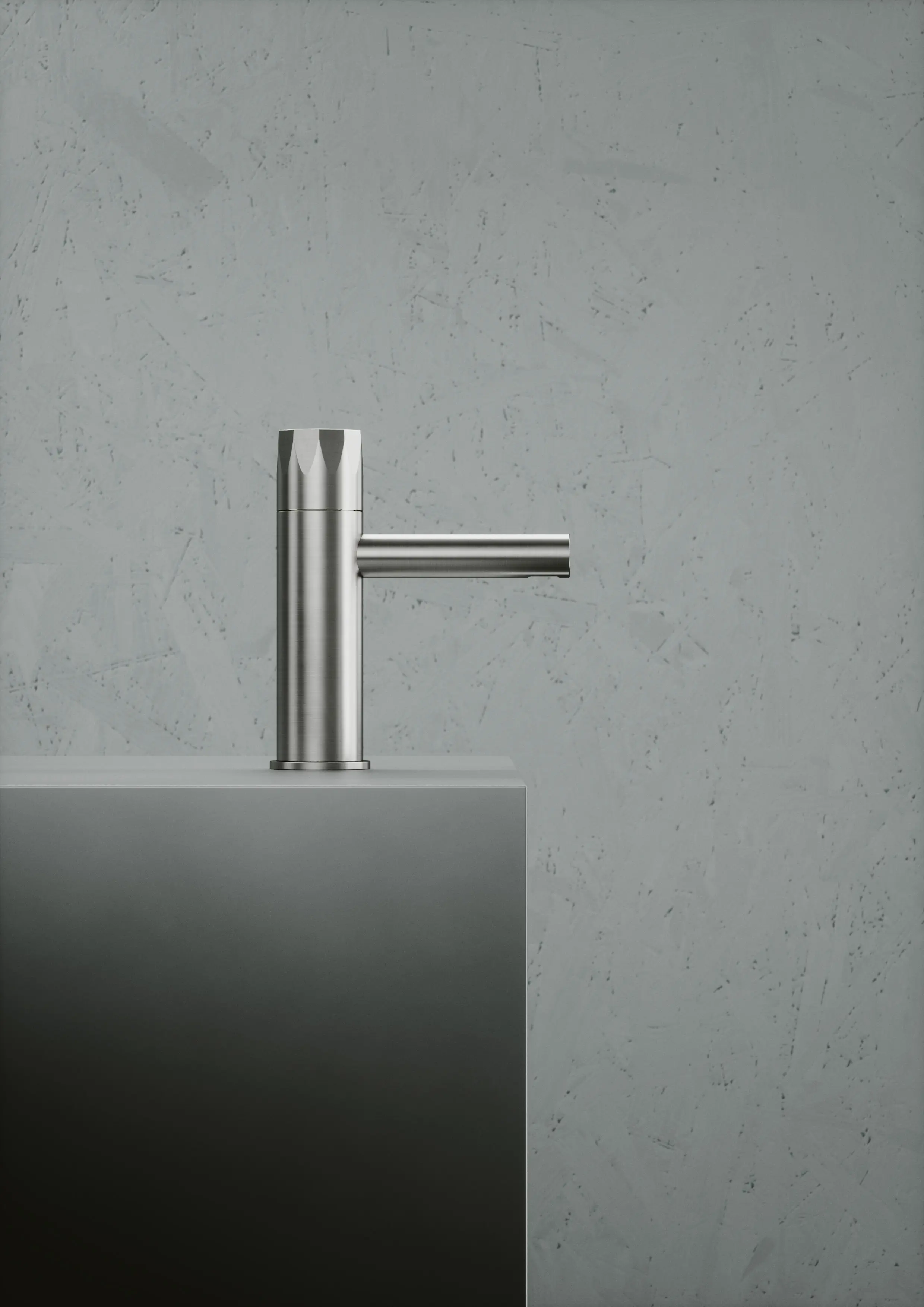 Quadrodesign - Hb | Stainless steel progressive wash basin mixer