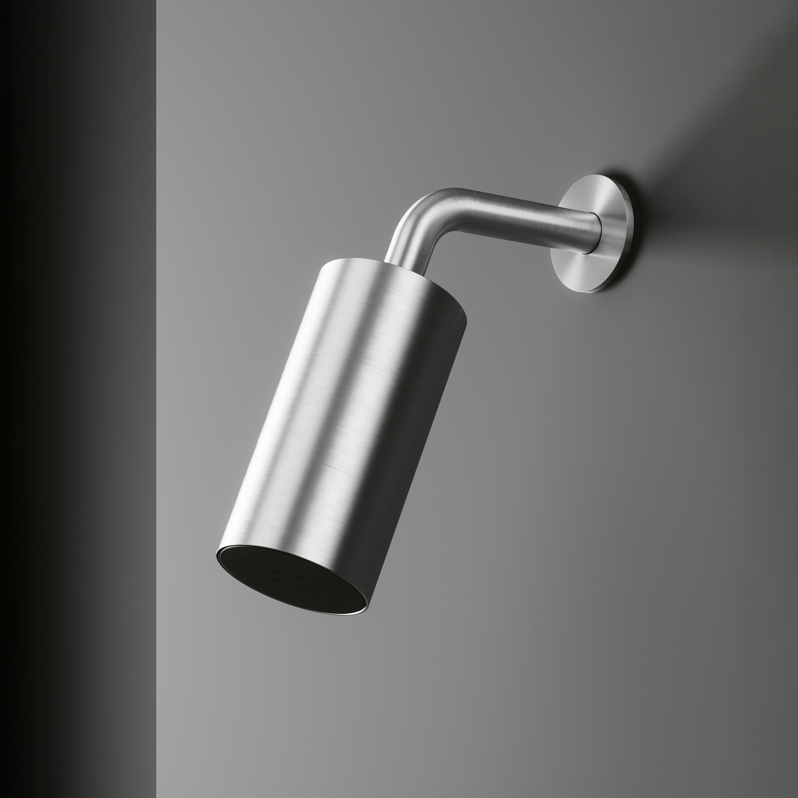 Display product Q | Adjustable rain jet shower head. from manufacturer Quadrodesign