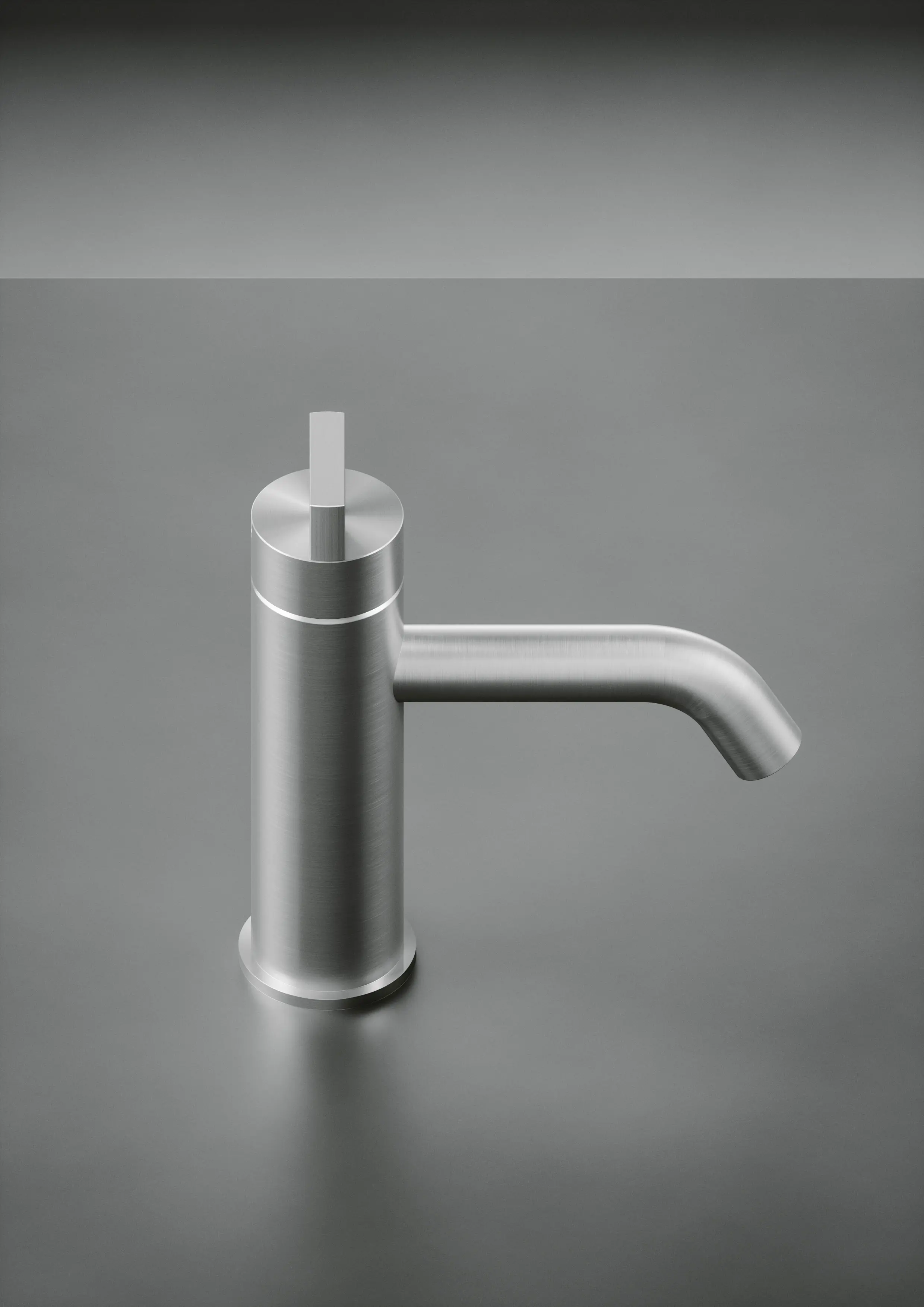 Quadrodesign - Q | Deck mounted mixer with spout