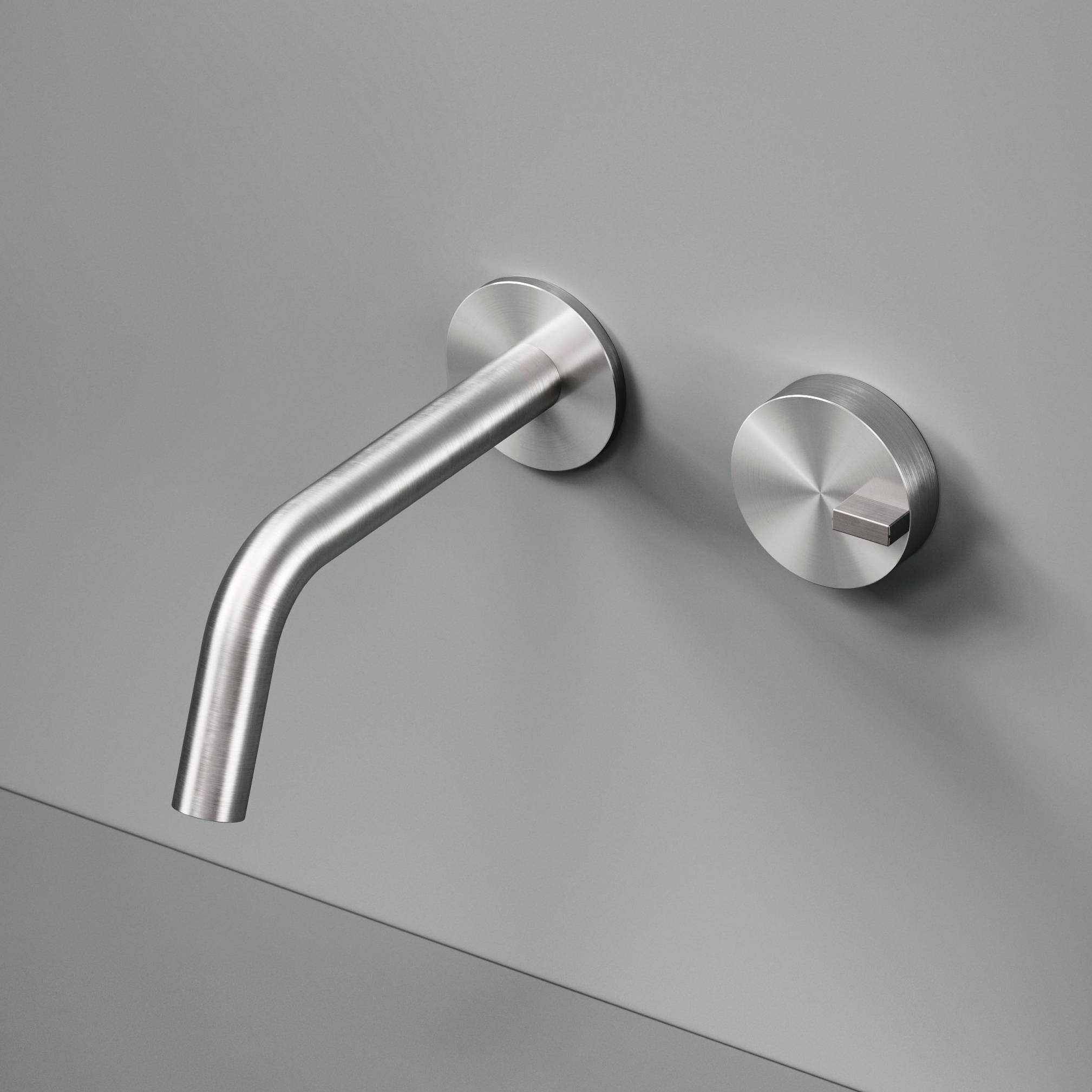 Vertoon produk Q | Wall mounted hydroprogressive mixer with spout. van vervaardiger Quadrodesign