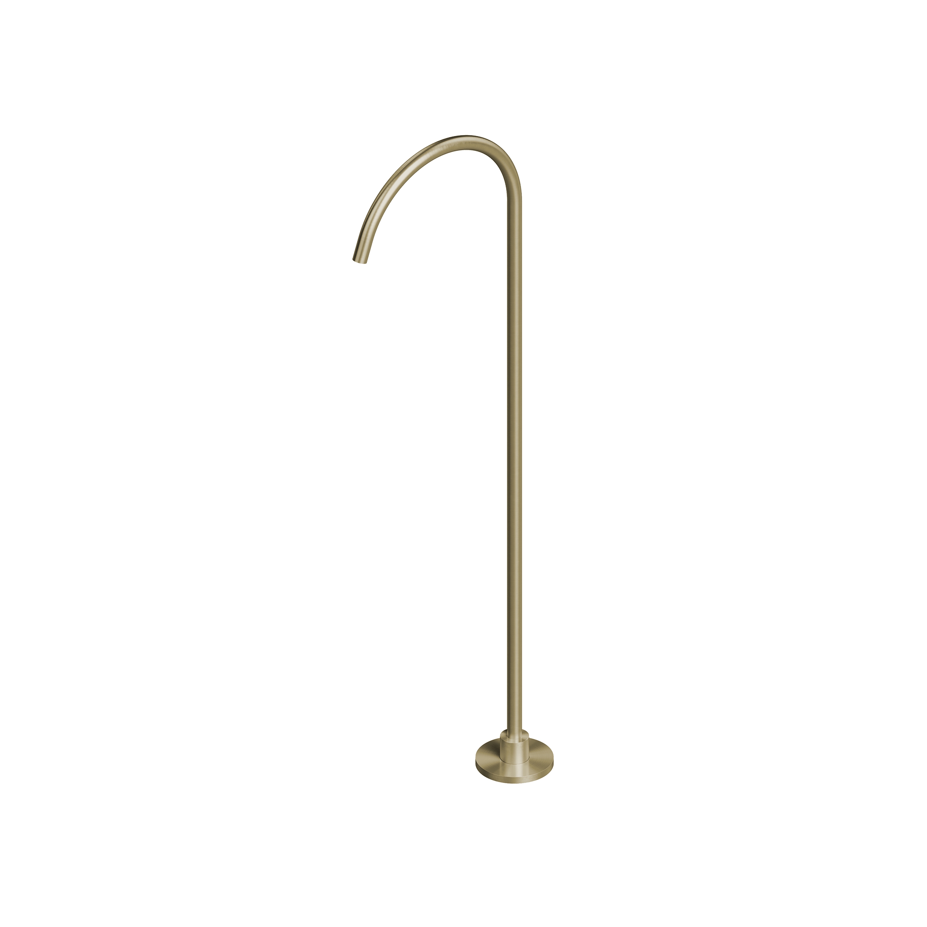 Free-standing spout for washbasin