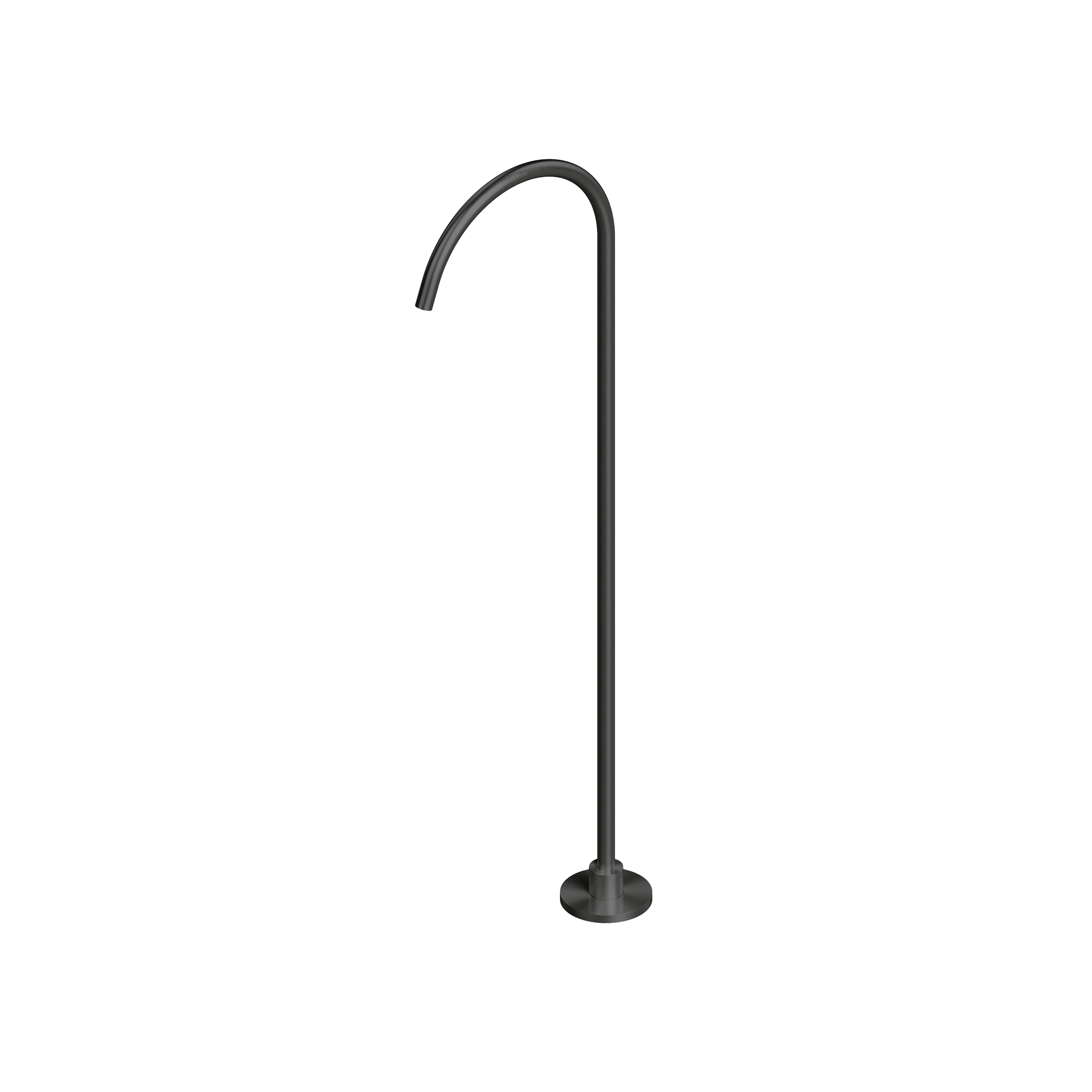 Free-standing spout for washbasin