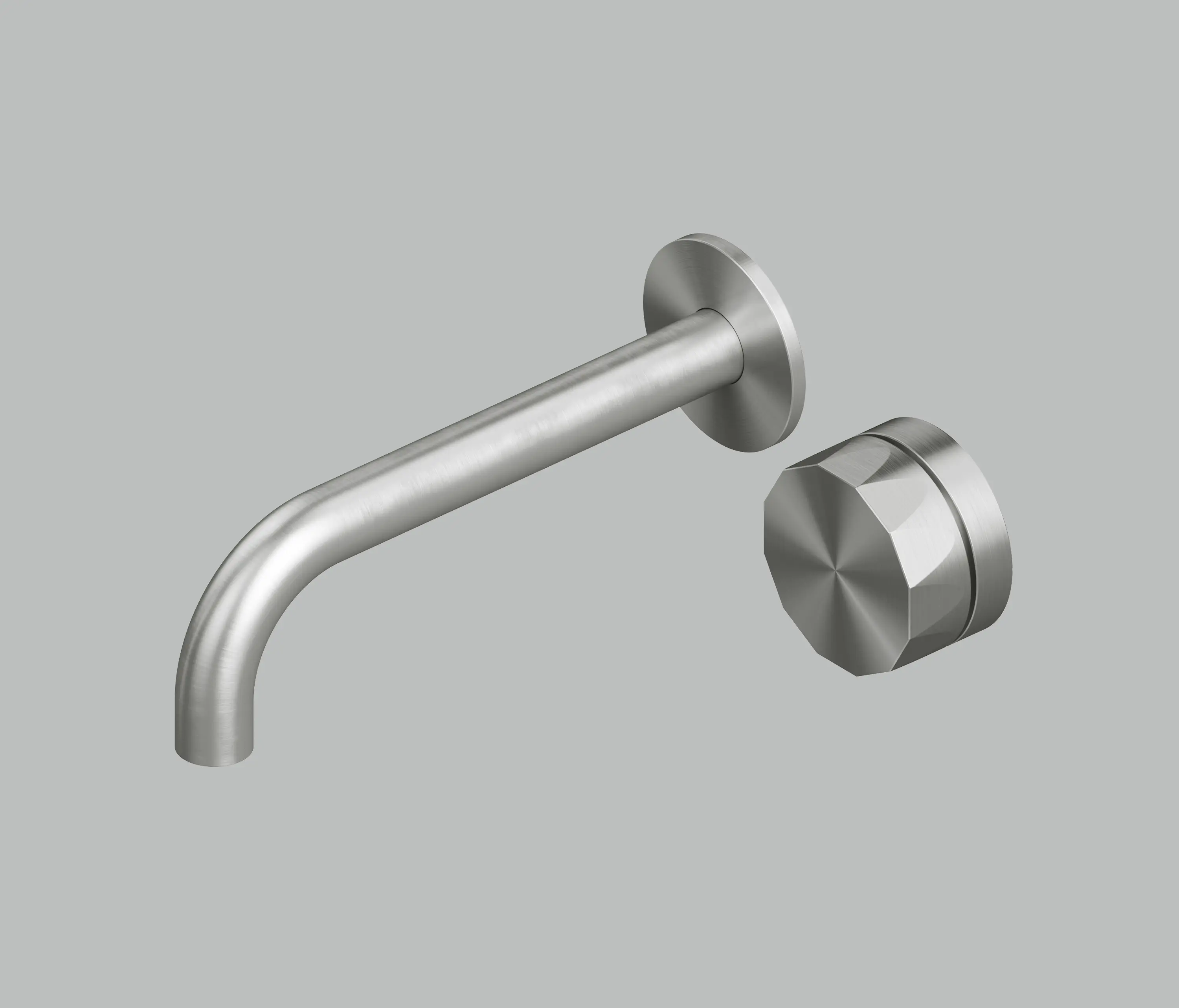 Quadrodesign - Hb | Wandmischer mit Auslauf.