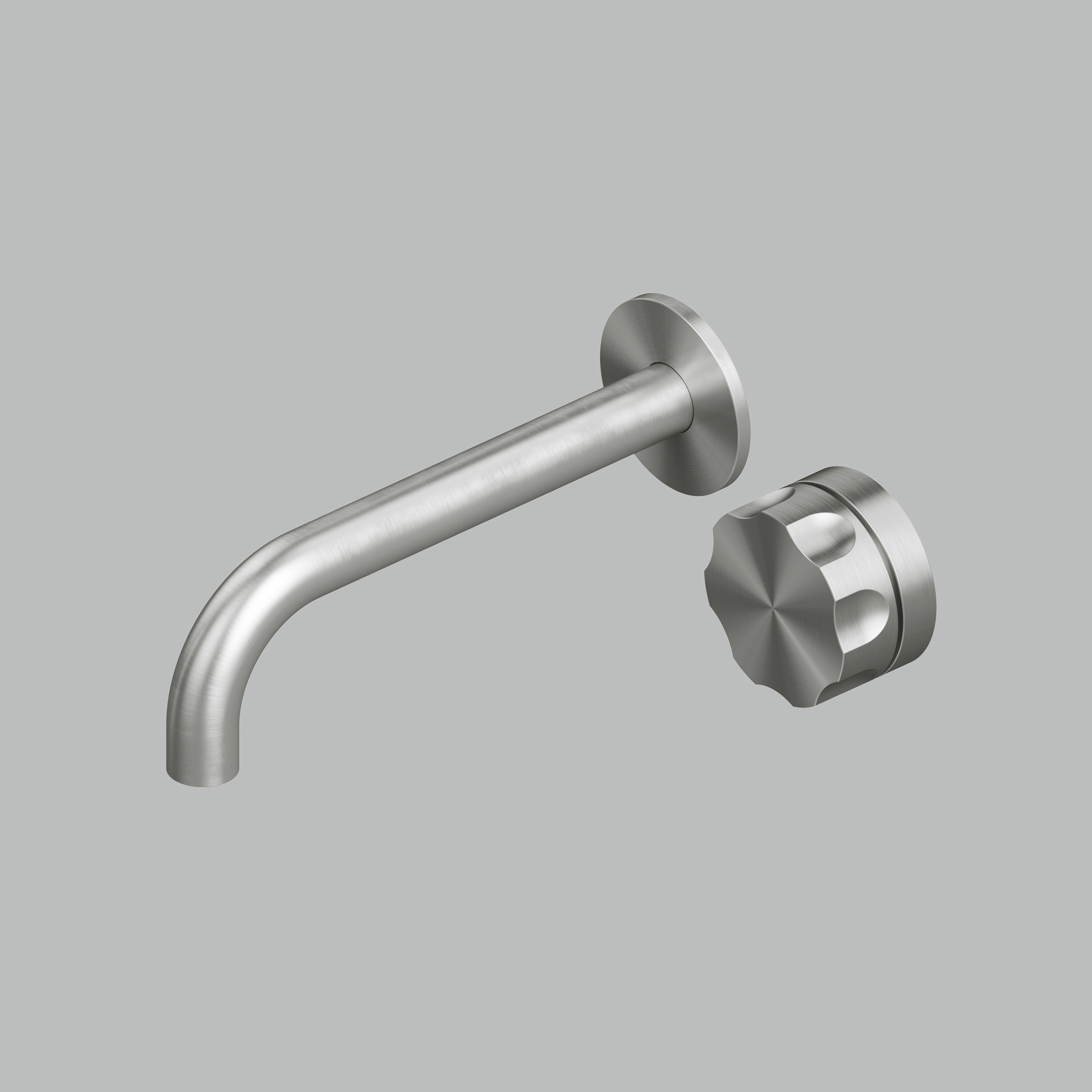 Modo | Wall mounted mixer with spout.