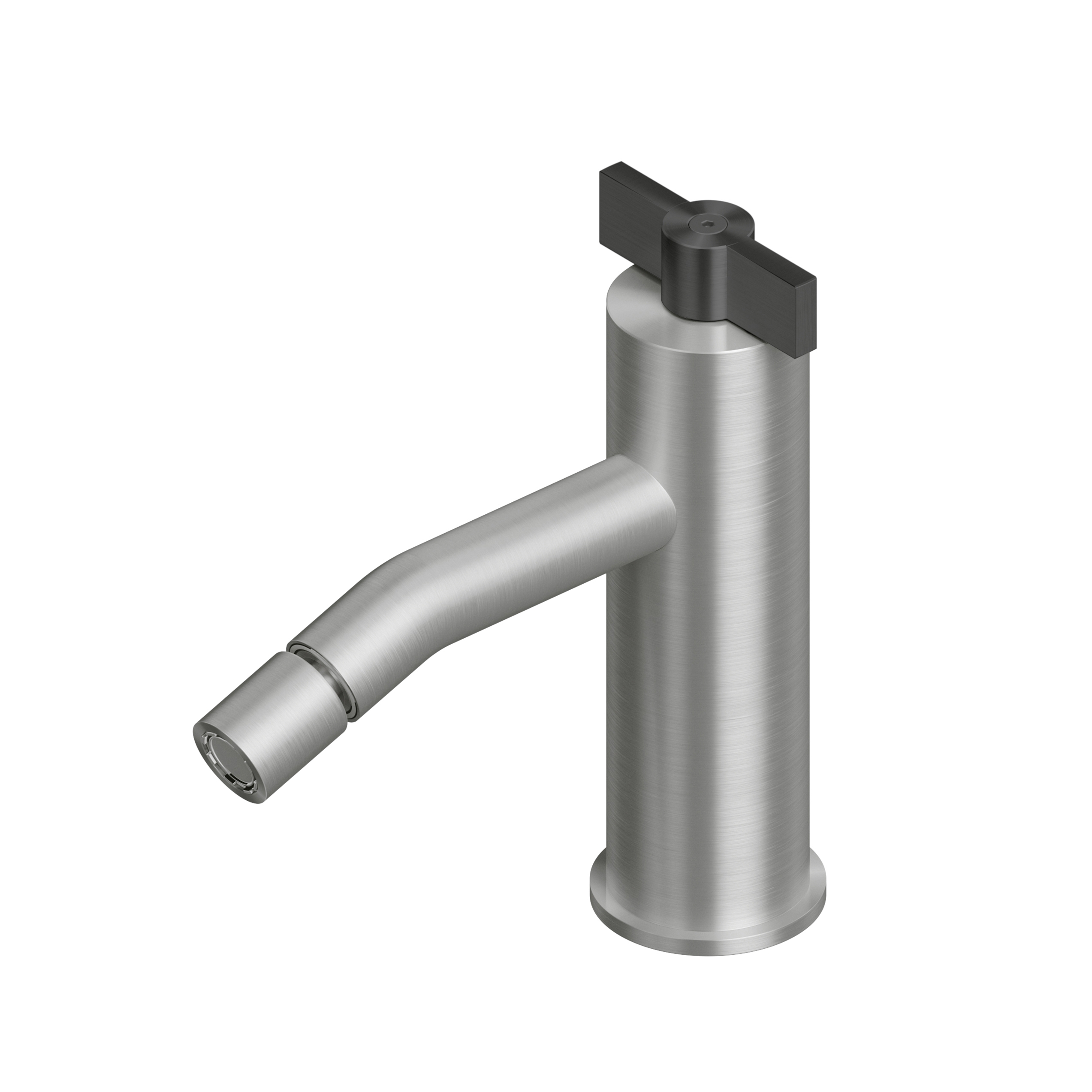Valvola01 | Deck mounted hydroprogressive mixer
with adjustable spout