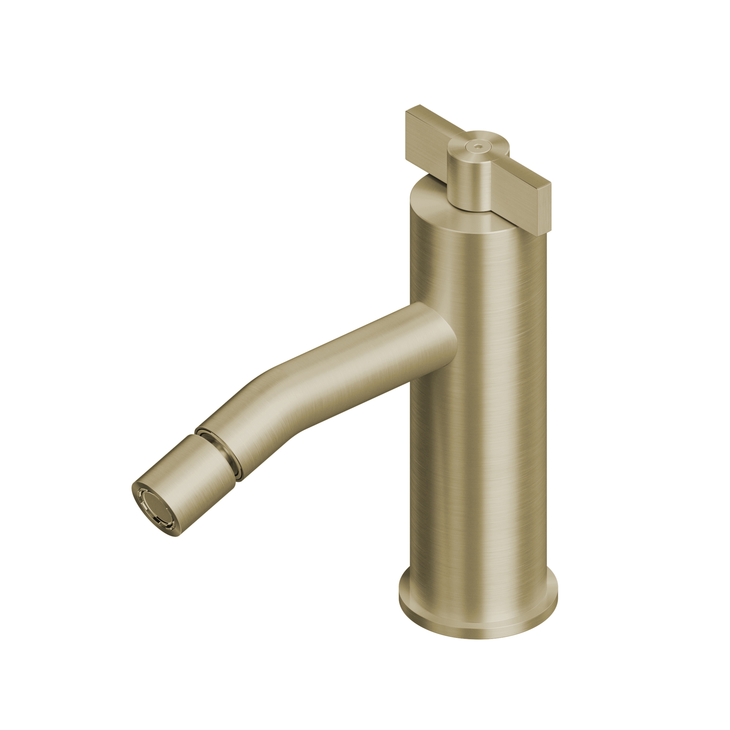 Valvola01 | Deck mounted hydroprogressive mixer
with adjustable spout