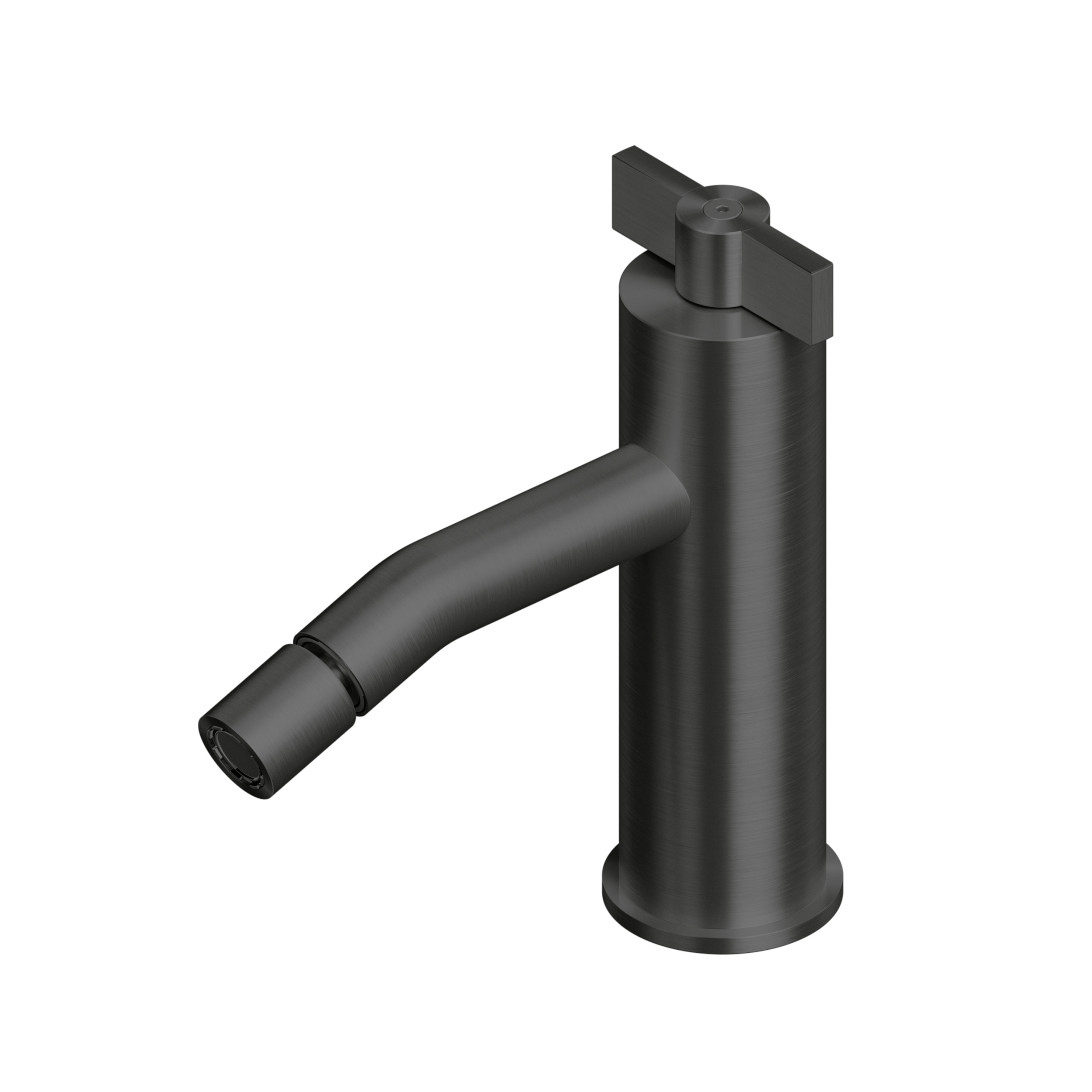 Valvola01 | Deck mounted hydroprogressive mixer
with adjustable spout