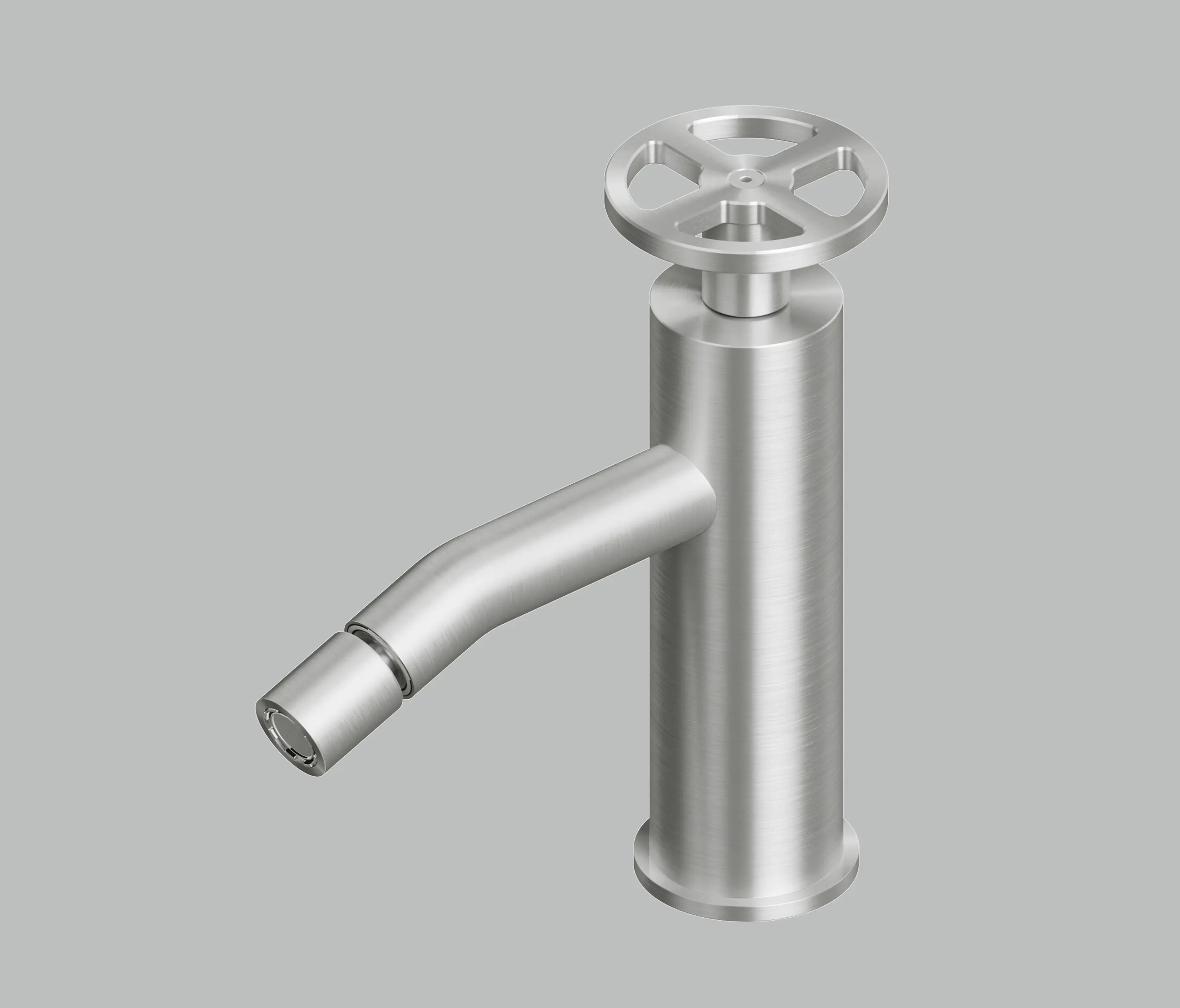 Quadrodesign - Valvola02 | Mezclador hidroprogresivo monomando
con caño orientable
Mezclador hidroprogresivo monomando
con caño orientable