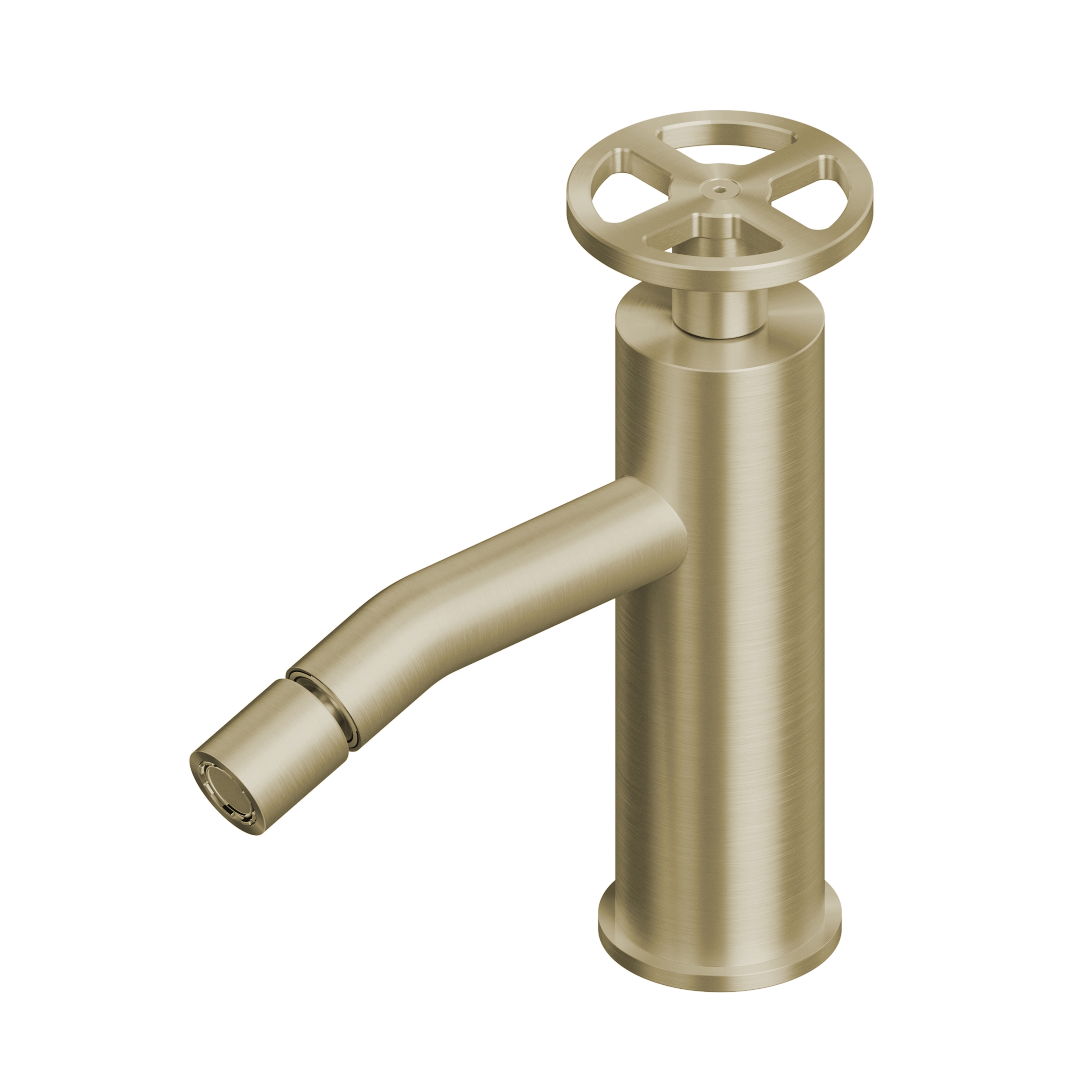 Valvola02 | Deck mounted hydroprogressive mixer
with adjustable spout