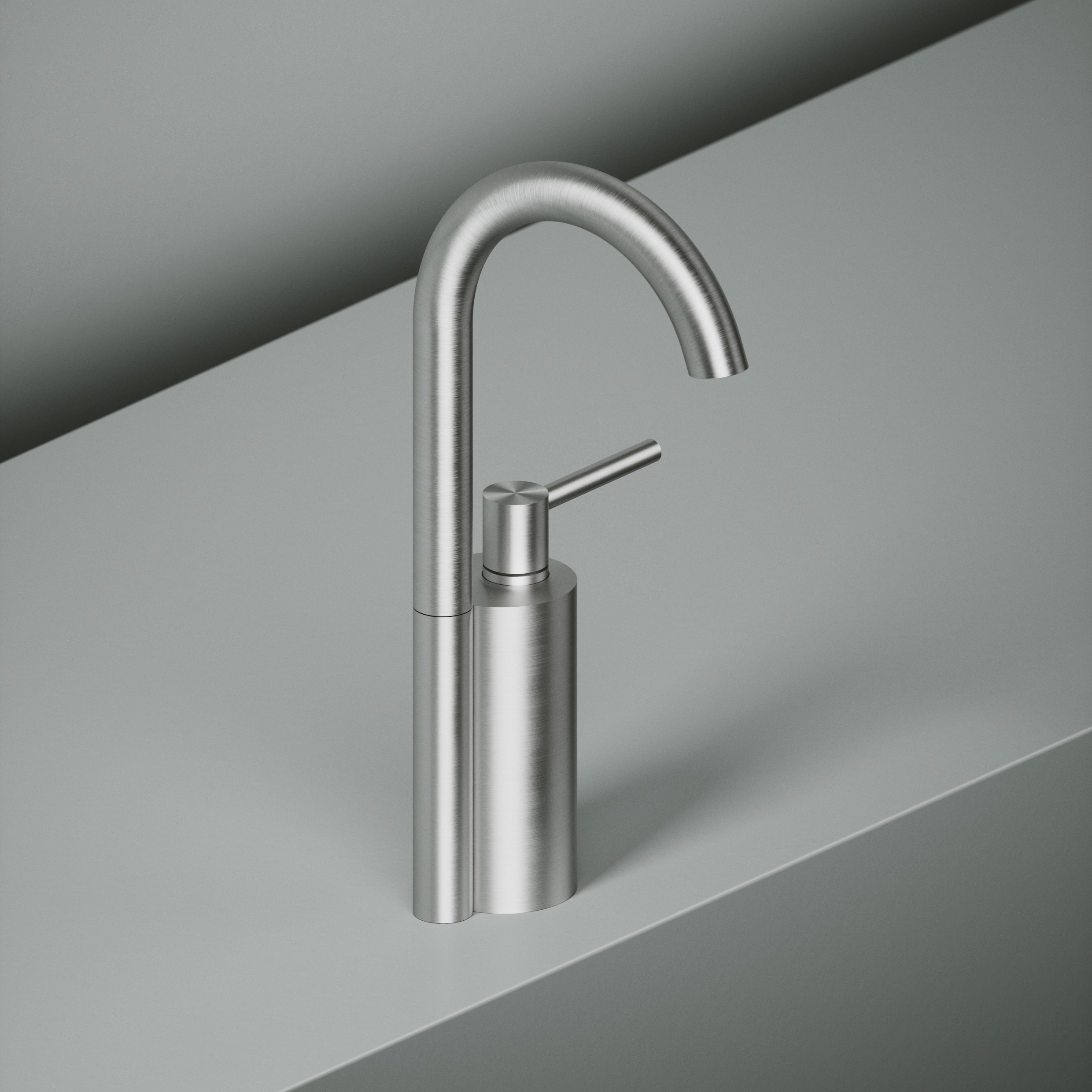 Display product FFQT | Deck mounted mixer from manufacturer Quadrodesign