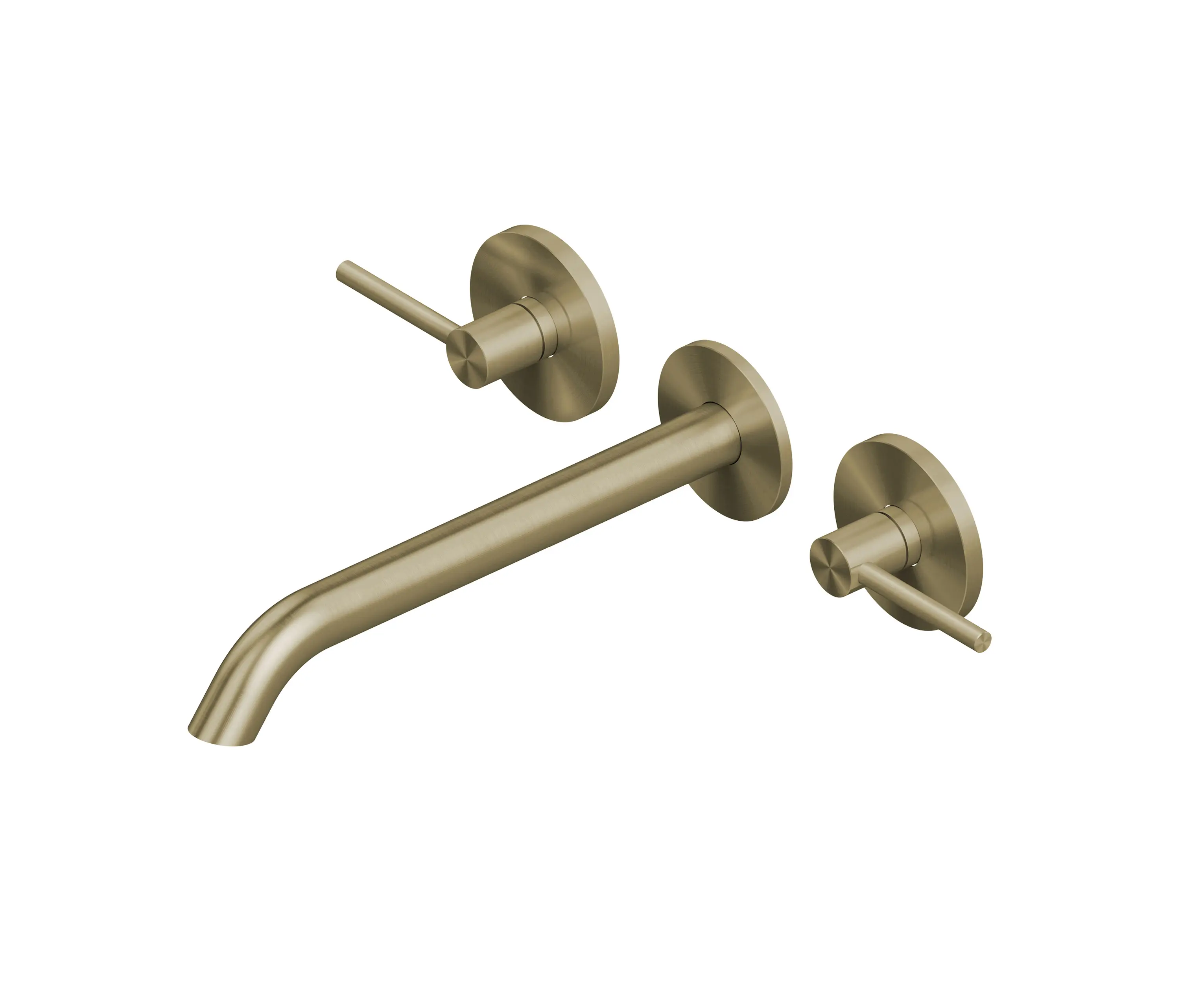 Quadrodesign - FFQT | Gruppo lavabo da parete con bocca di erogazione