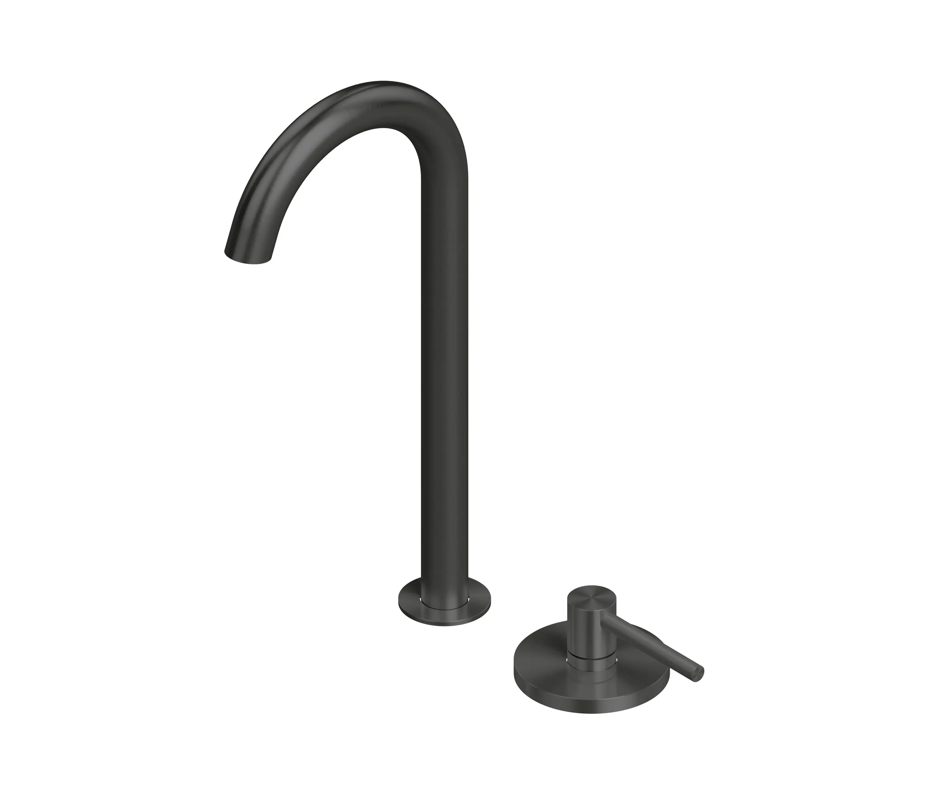 Quadrodesign - FFQT | Miscelatore 2 fori con bocca di erogazione girevole