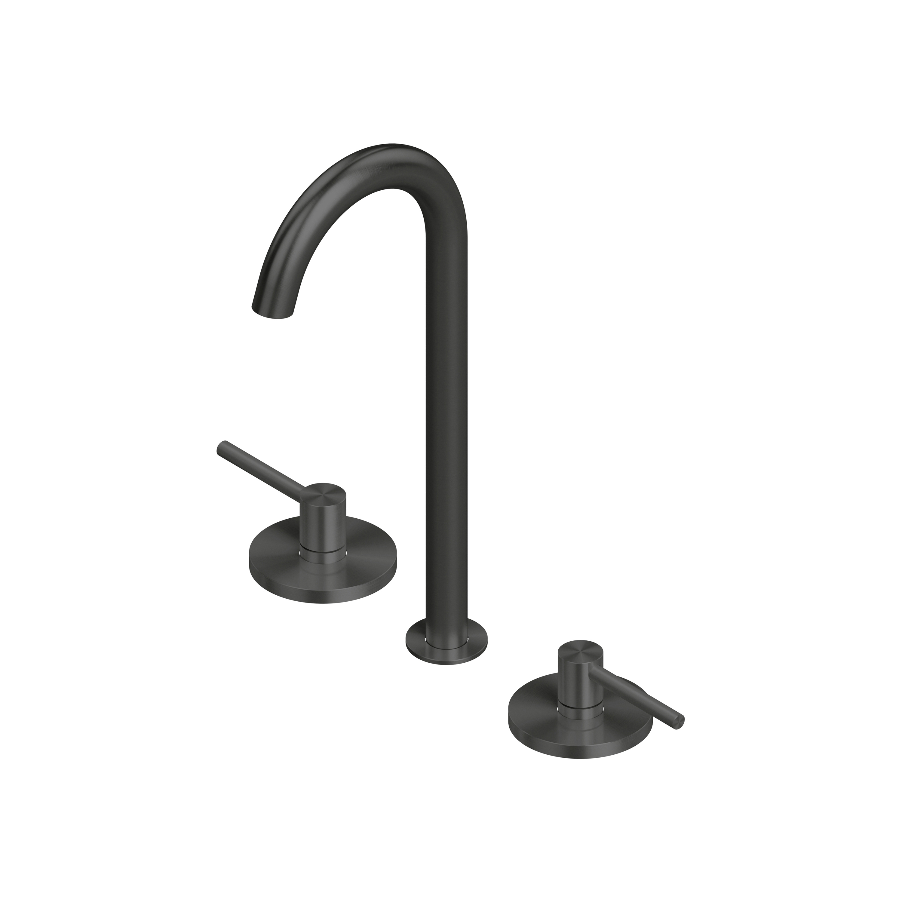 FFQT | Three-hole mixer with swivelling spout
