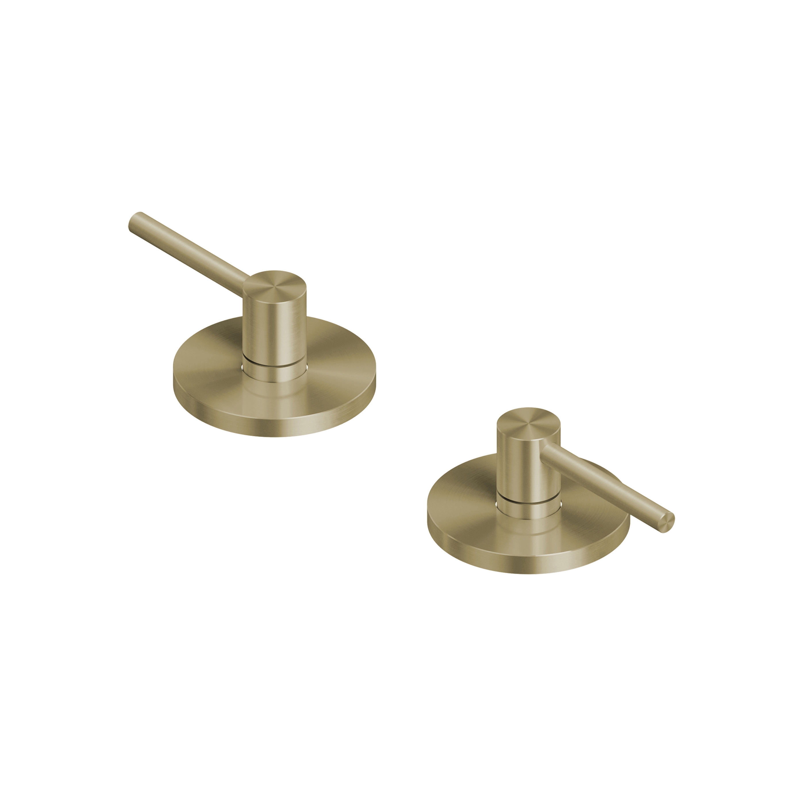 FFQT | Deck mounted set of 2 shut-off mixing valves