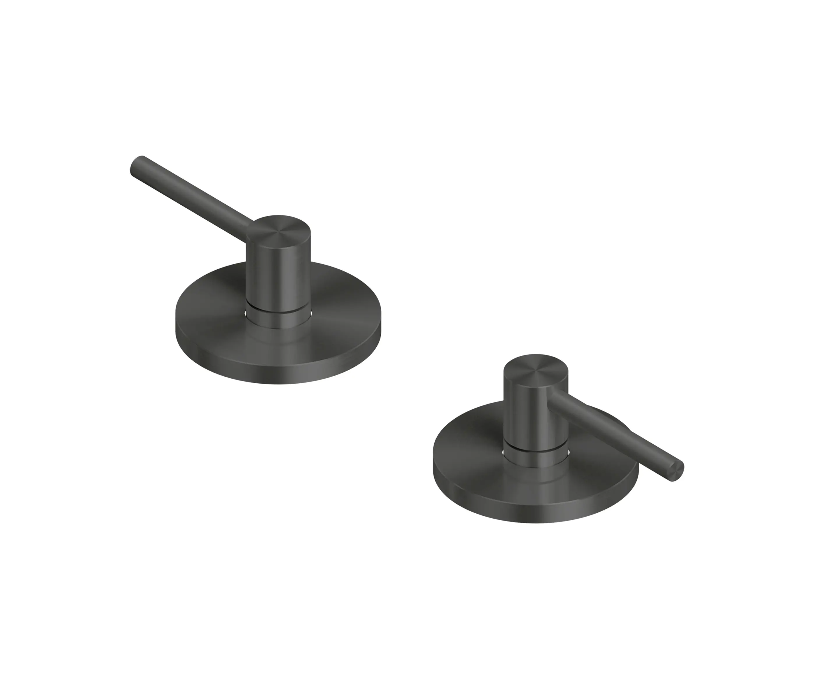Quadrodesign - FFQT | Deck mounted set of 2 shut-off mixing valves