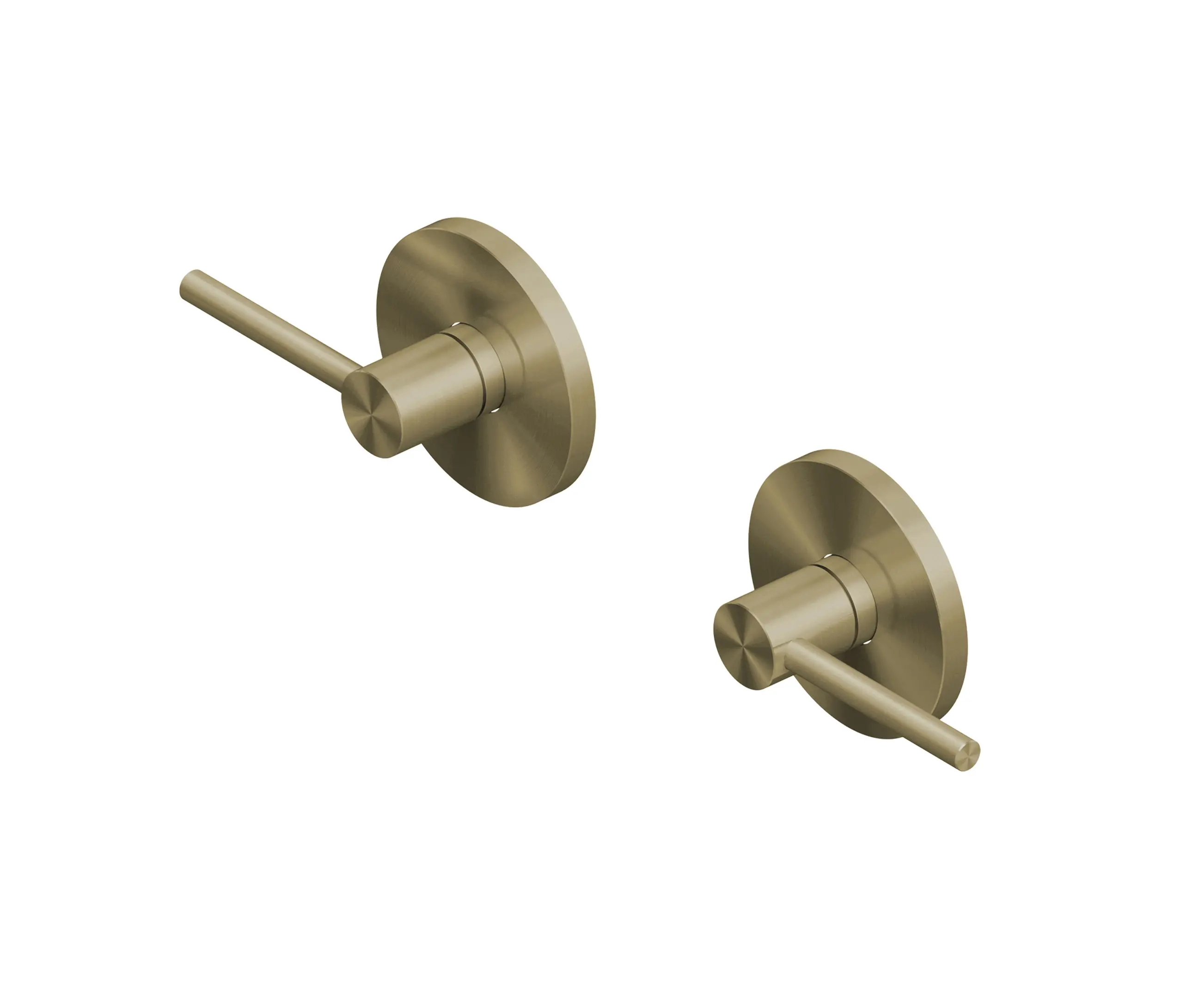 Quadrodesign - FFQT | Wall mounted set of 2 shut-off valves