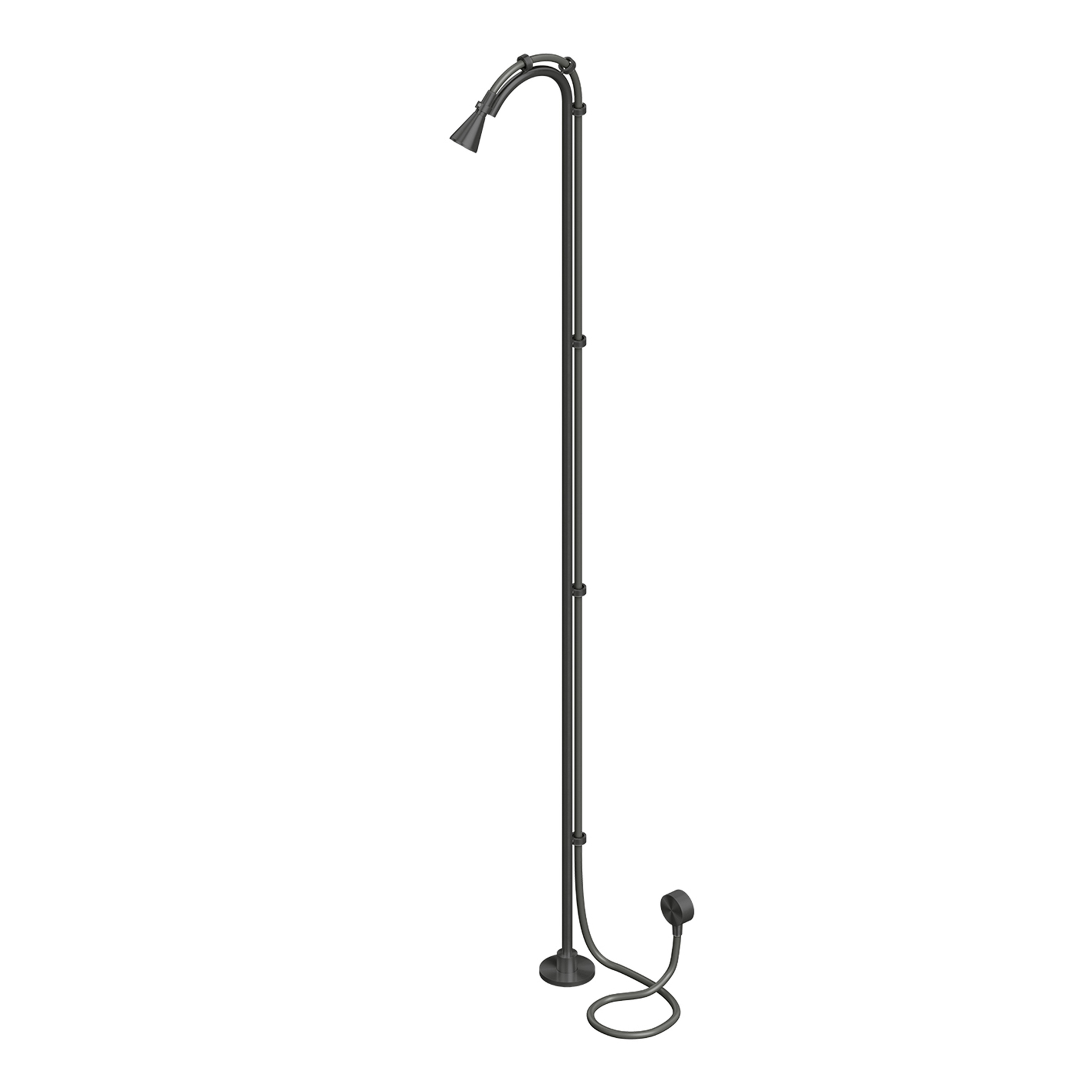 FFQT | Free-standing shower with shower head with spray jet