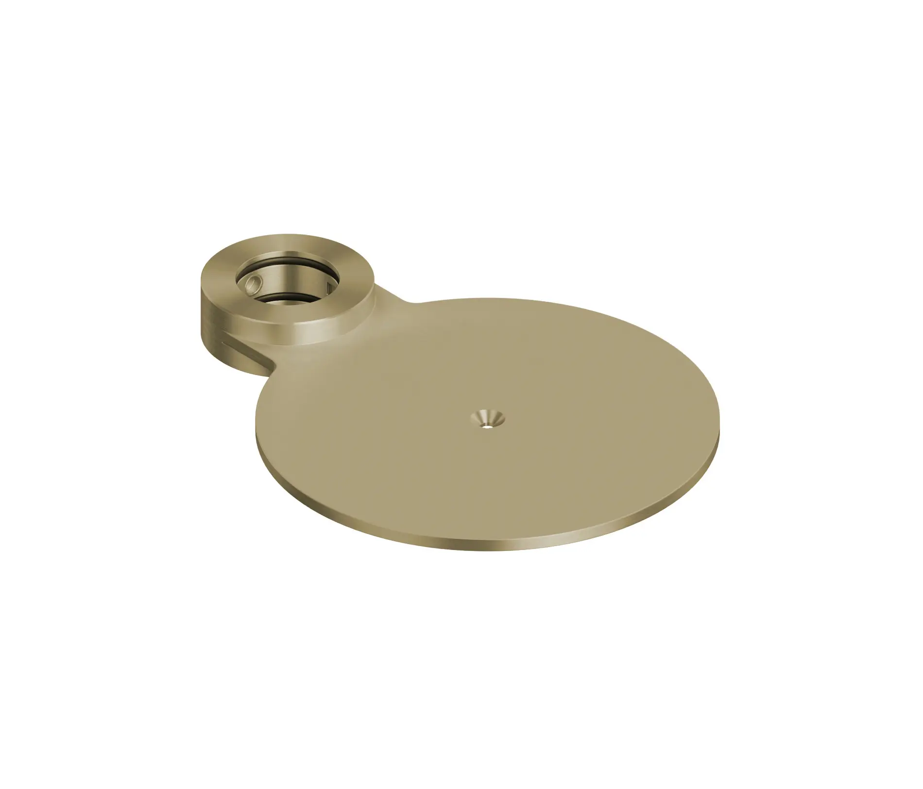 Quadrodesign - FFQT | Circular shelf. Insertable on all 22mm pipes