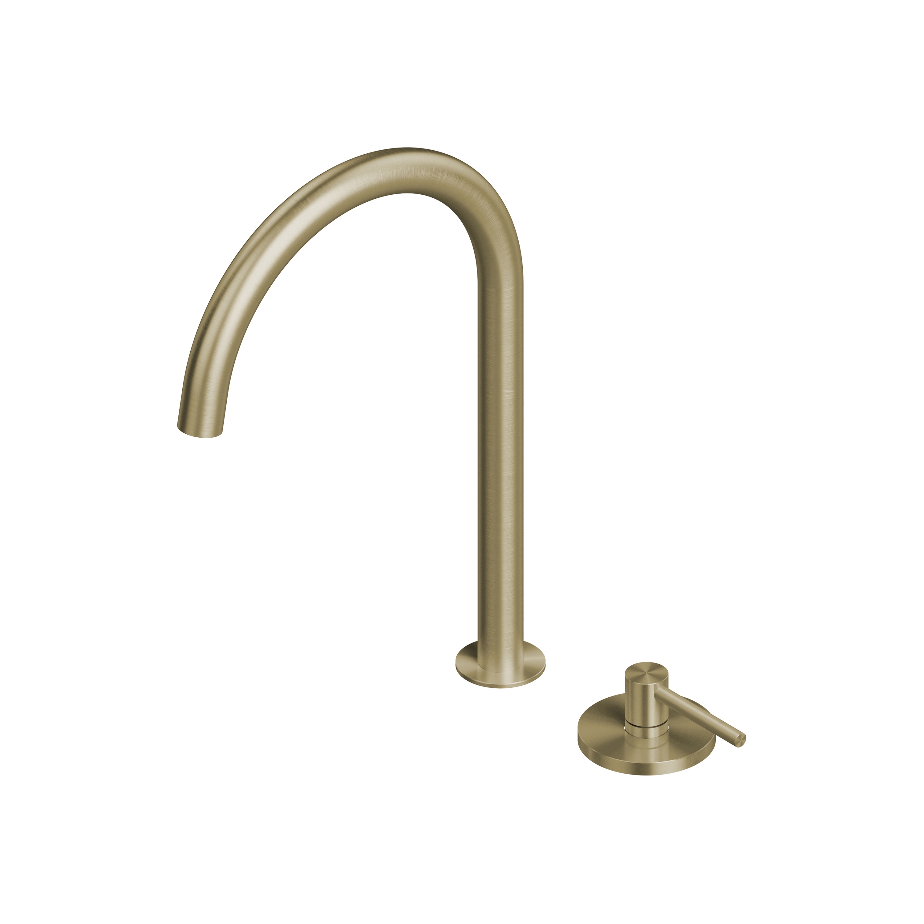 Kitchen Inox | Kitchen sink mixer with remote mixer and swivel spout