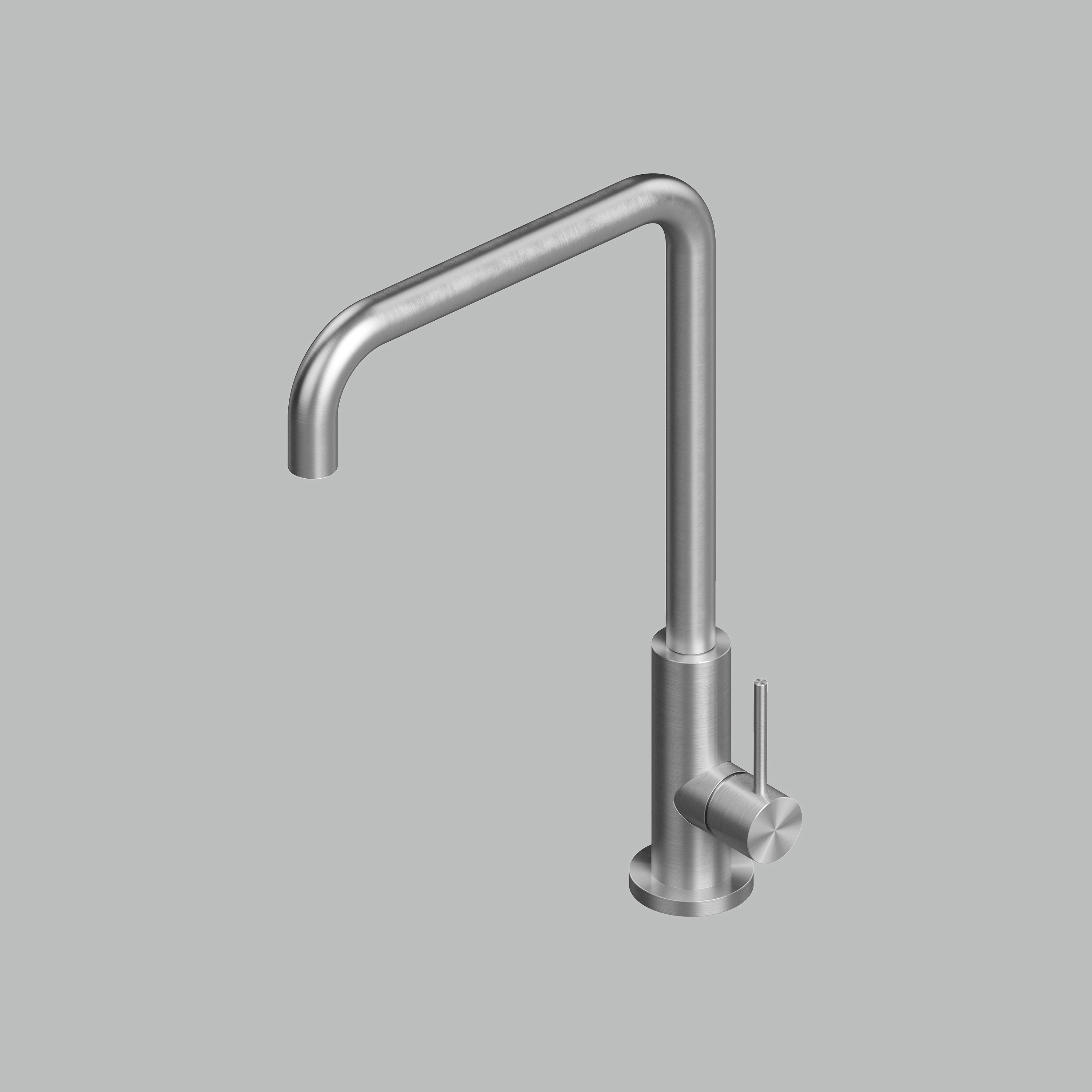 Display product Kitchen Inox | Kitchen sink mixer with swivel spout from manufacturer Quadrodesign