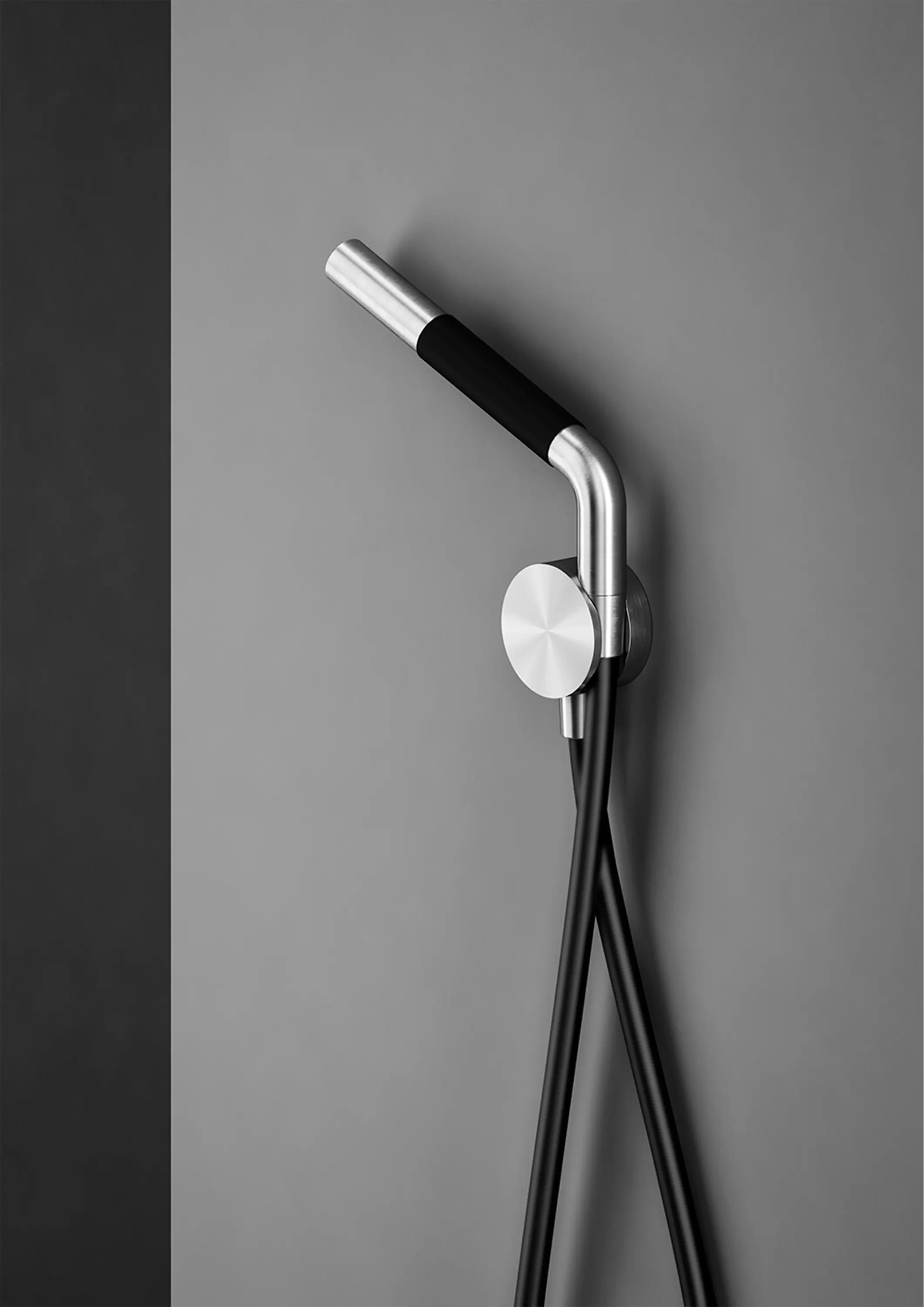 Quadrodesign - Shower | Hand shower with bracket and water connection