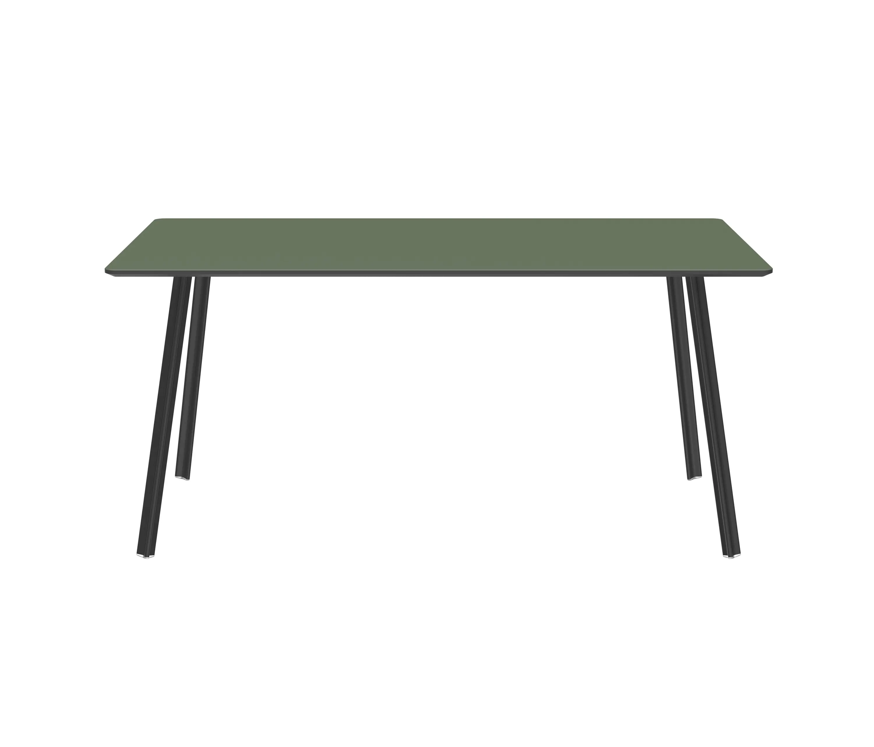 Faust Linoleum - Beam linoleum dining and contract table, rectangular