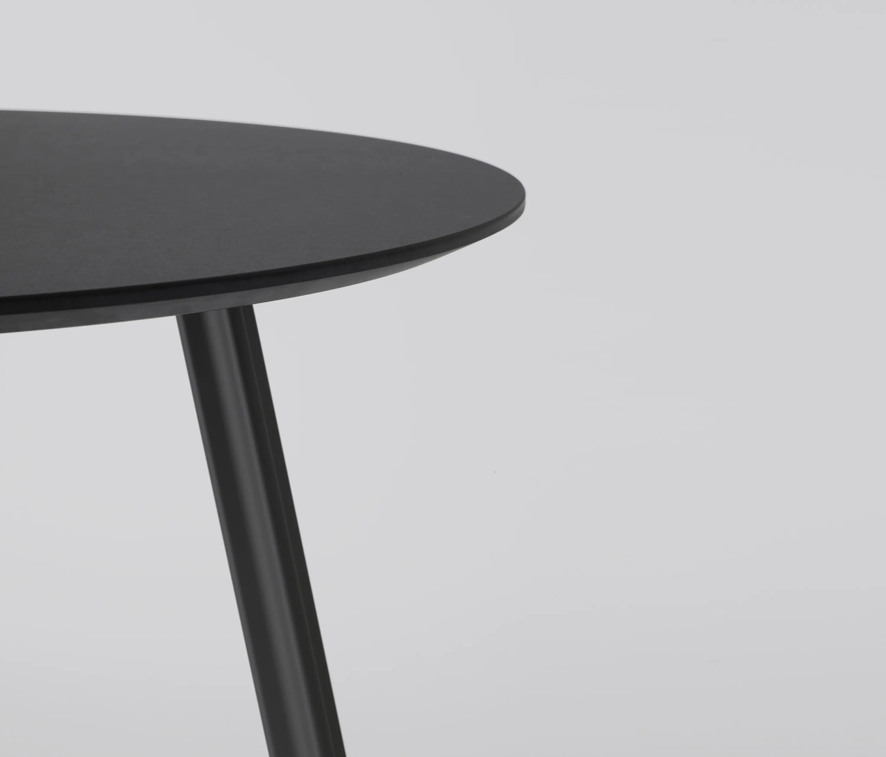 Faust Linoleum - Linoleum table top / MDF dyed + bevelled edge