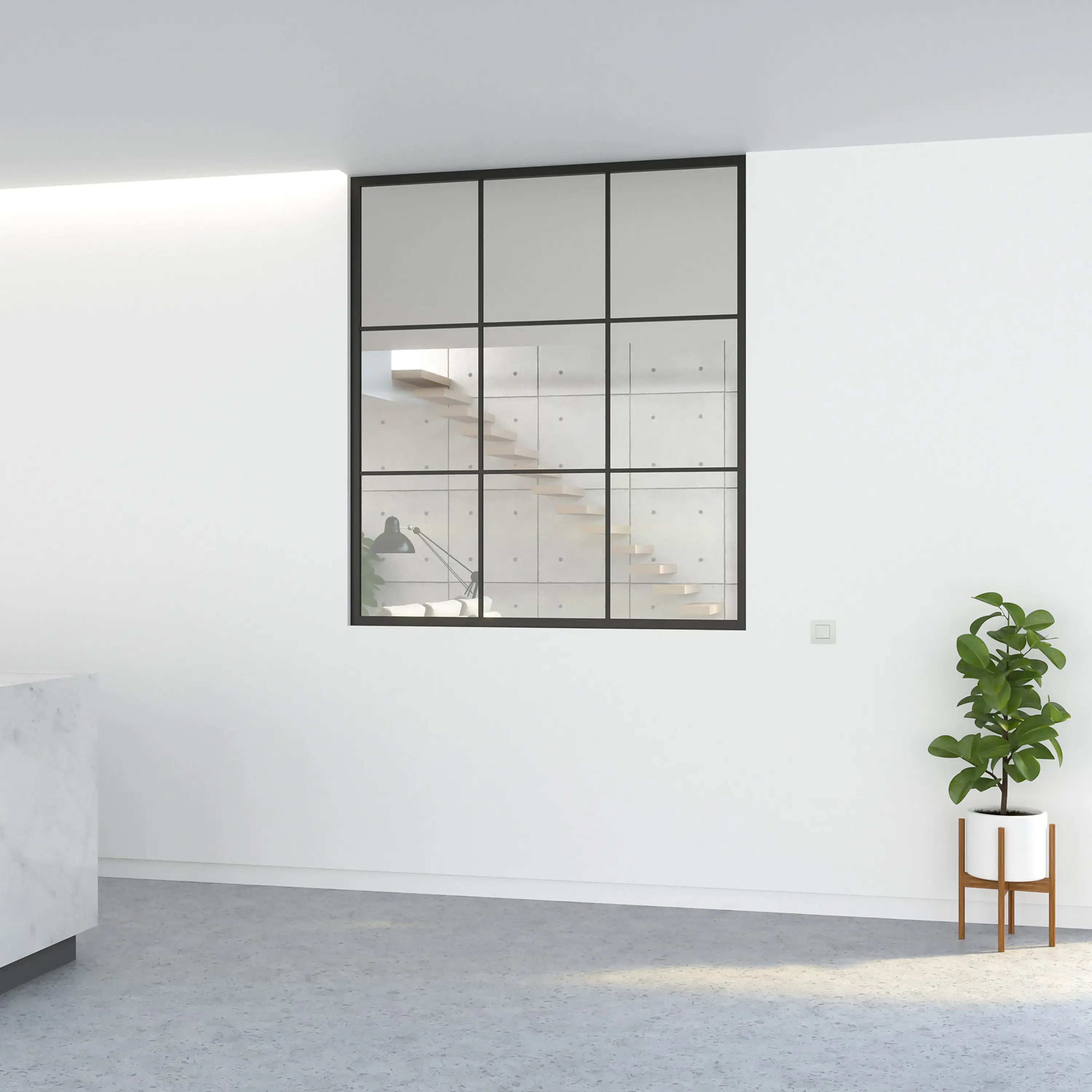 PortaPivot - Glass partition 3530
