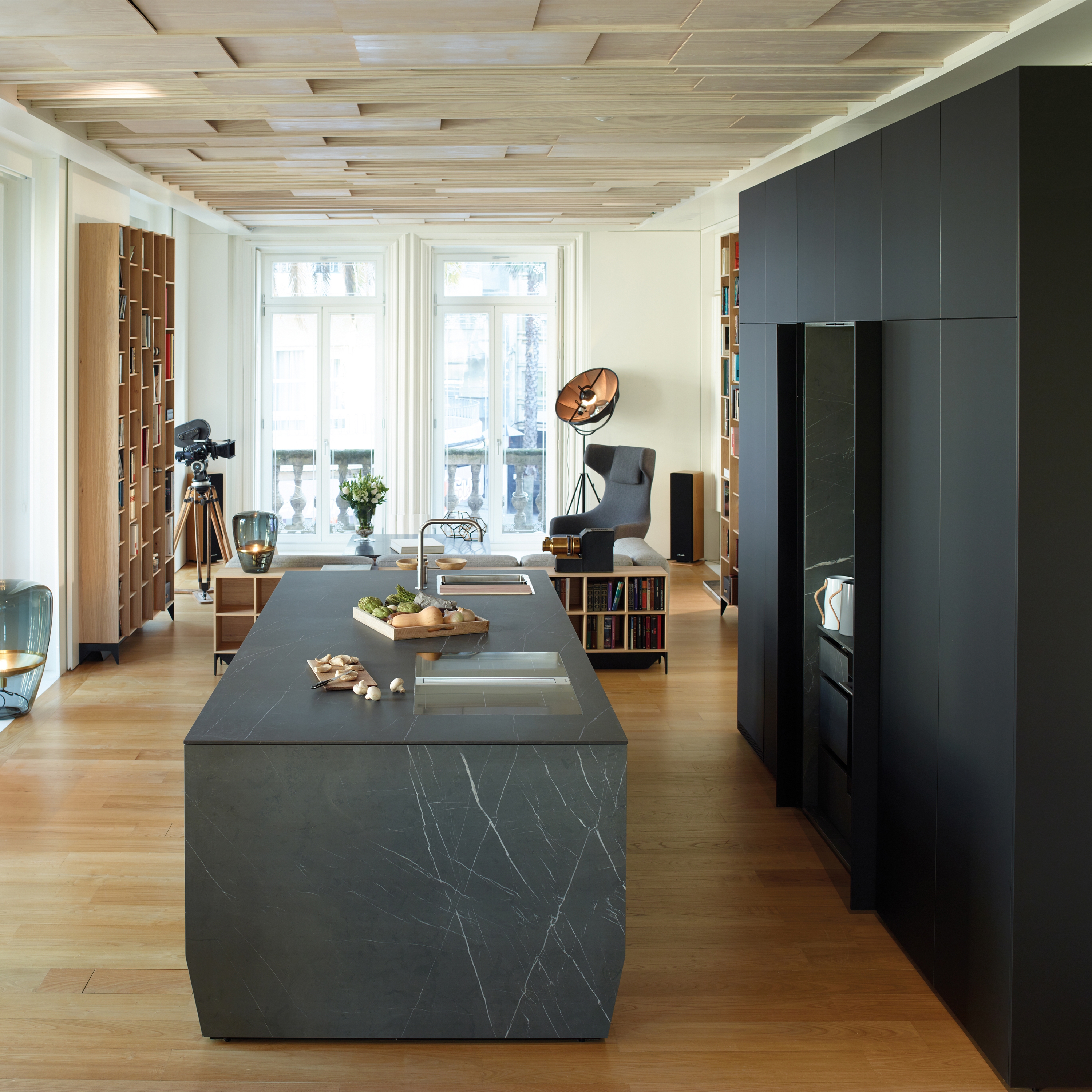 Display product FINE Marble Grey from manufacturer Santos
