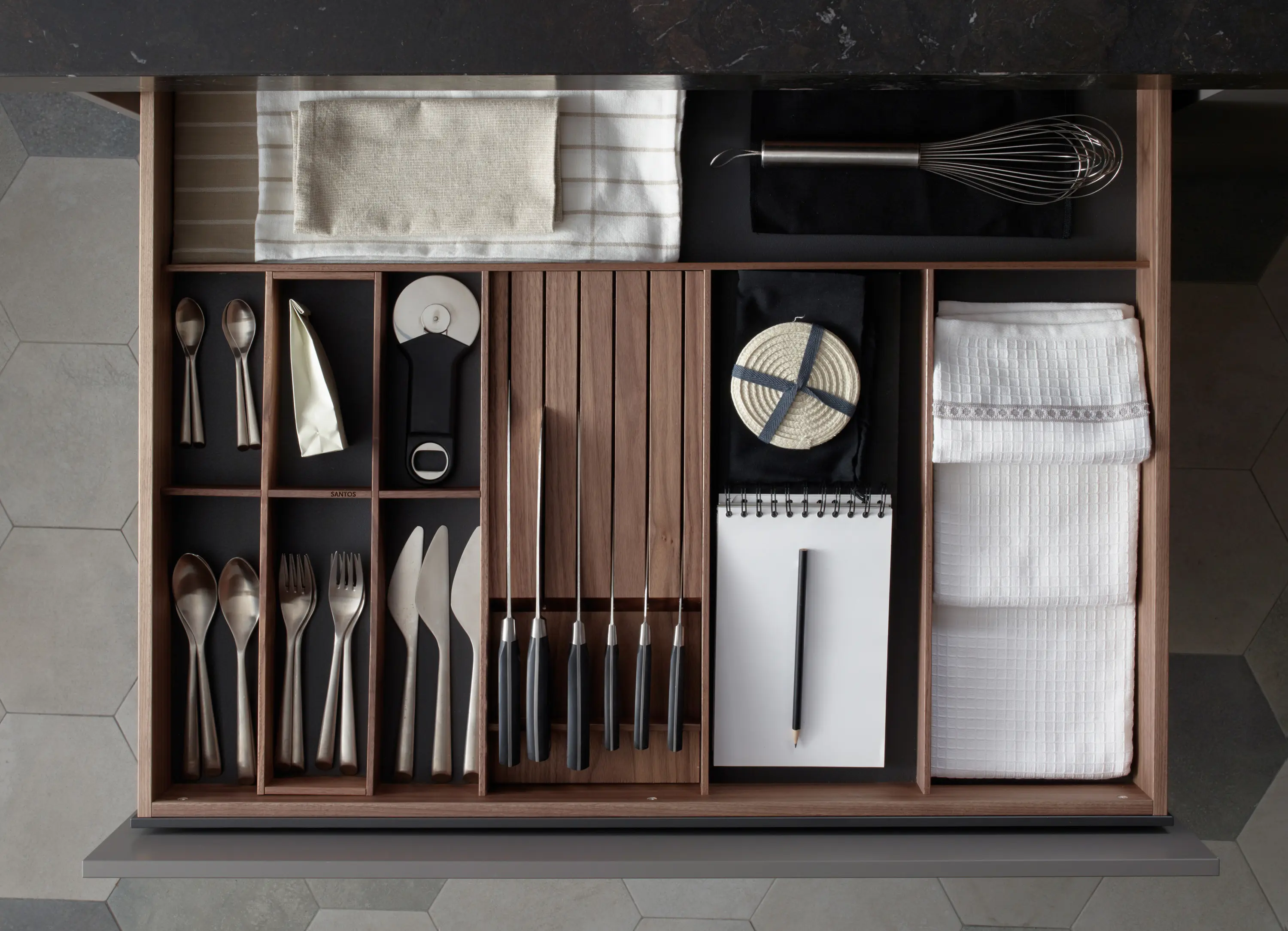 Santos - FINE Customisable drawers and bins