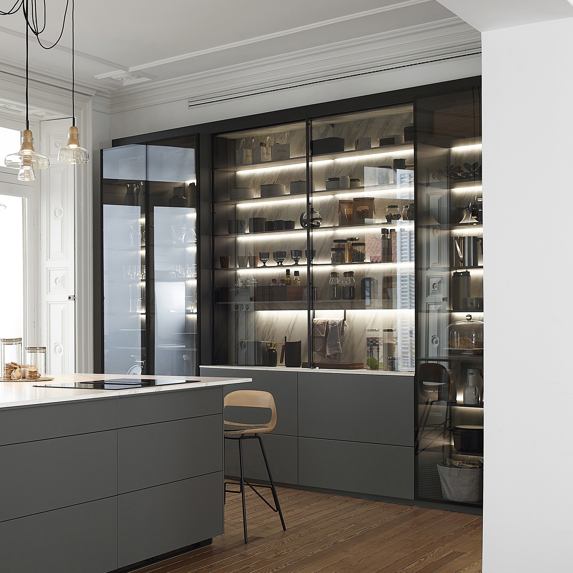 Display product FINE Glass Door Unit from manufacturer Santos