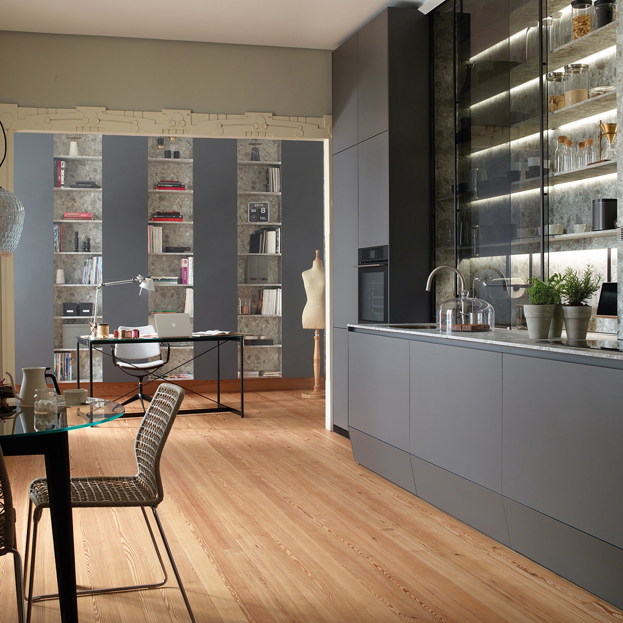 Display product Modular shelving from manufacturer Santos
