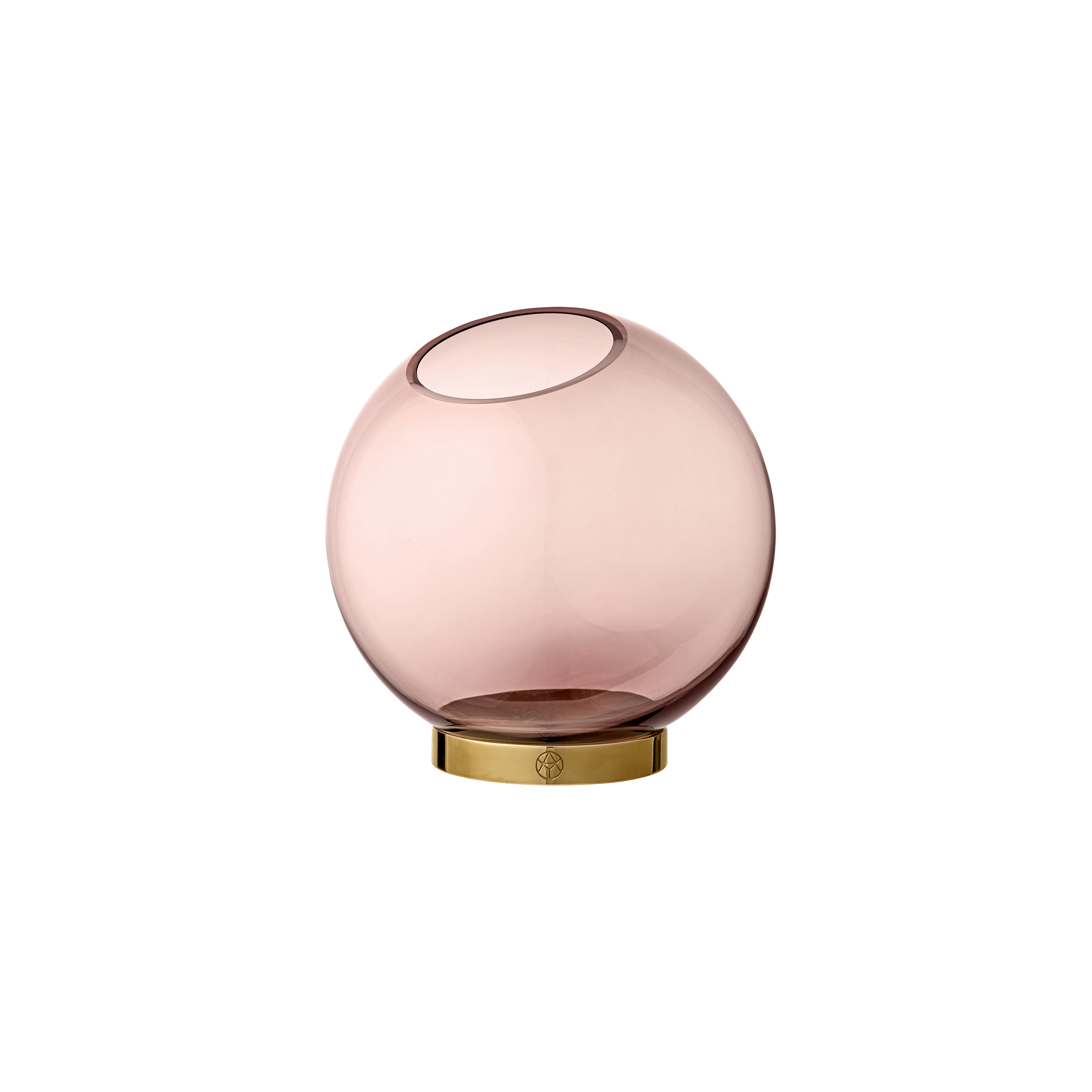 Globe | vase w. stand medium