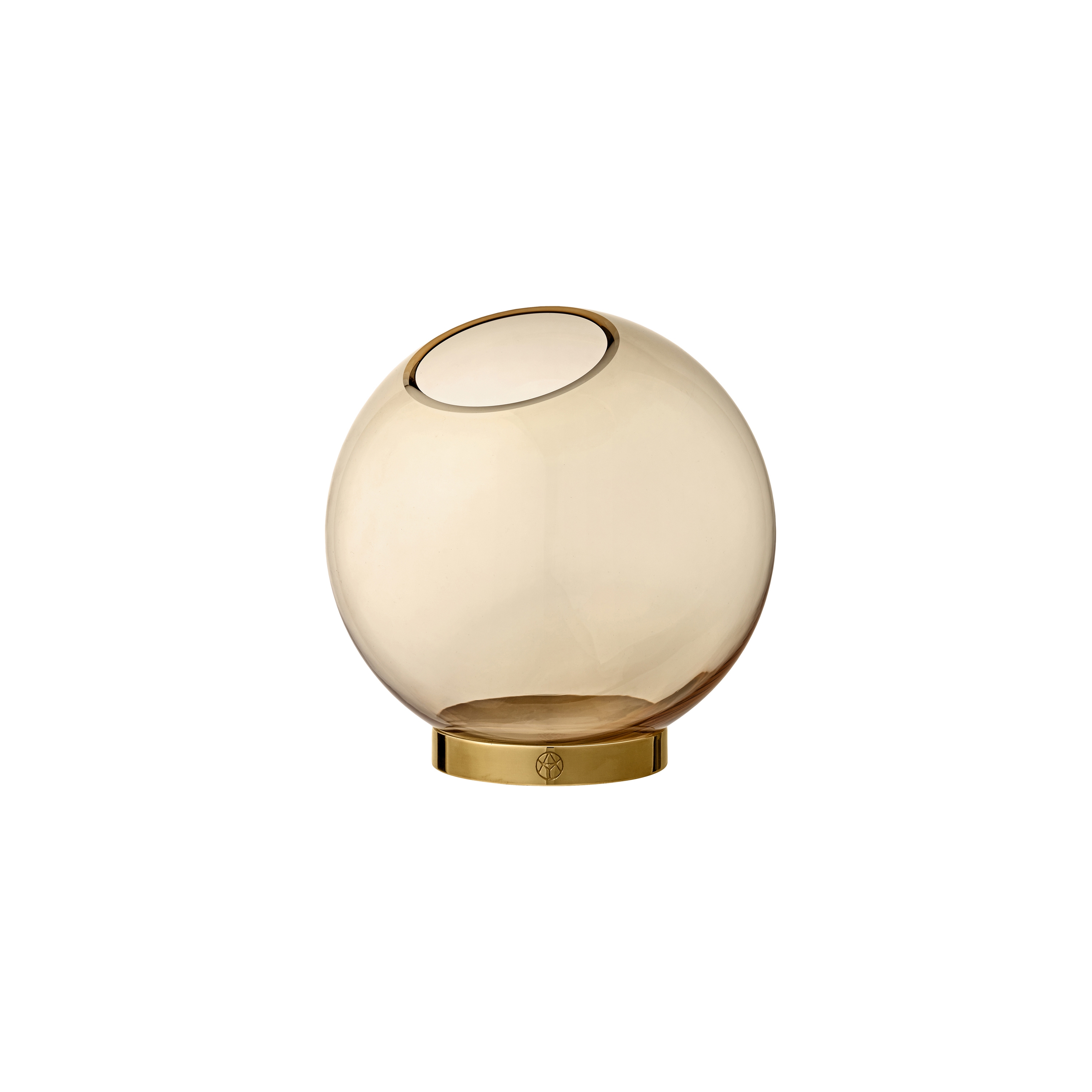 Globe | vase w. stand medium