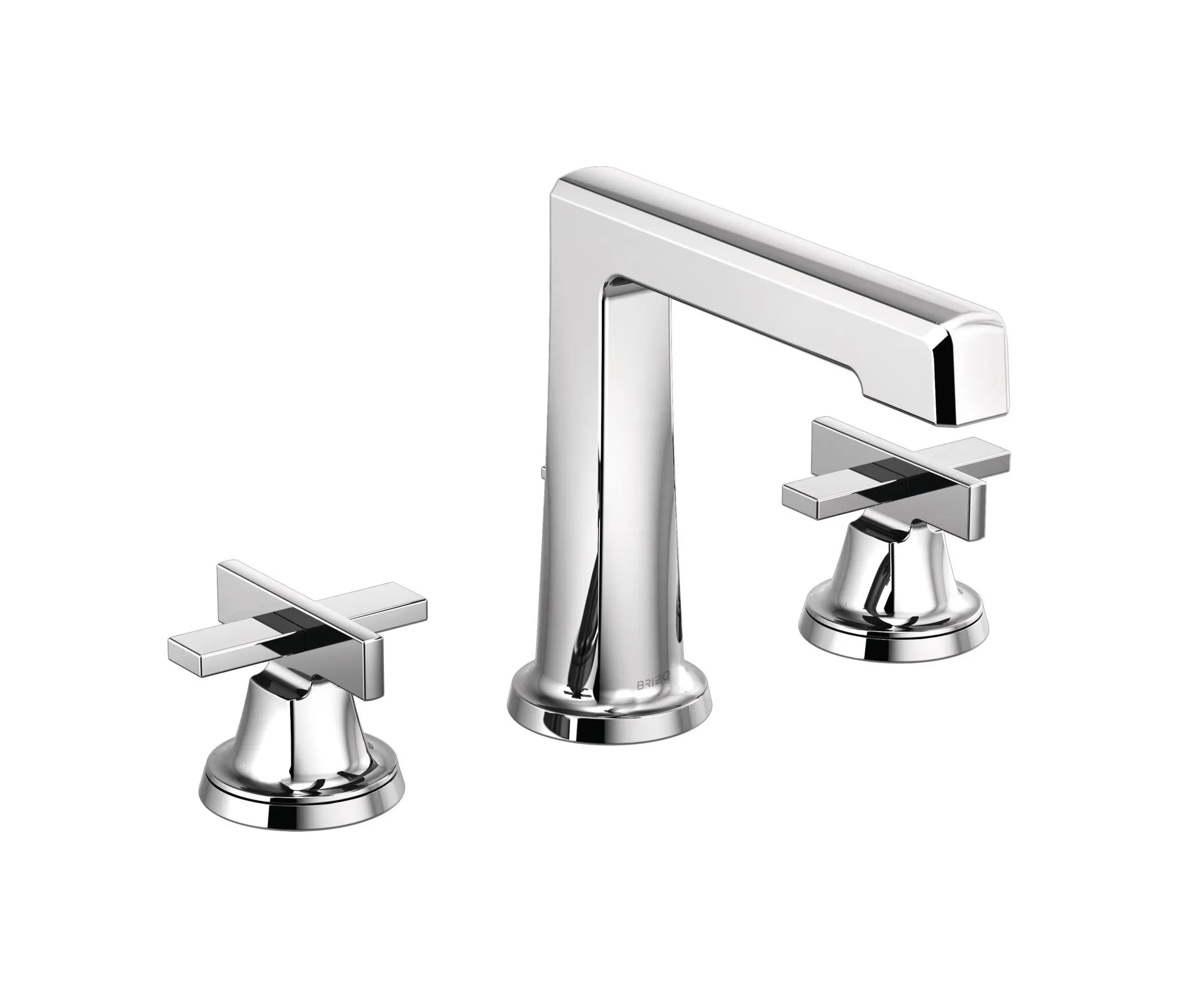 Brizo - Widespread Lavatory Faucet with High Spout and Low Cross Handles