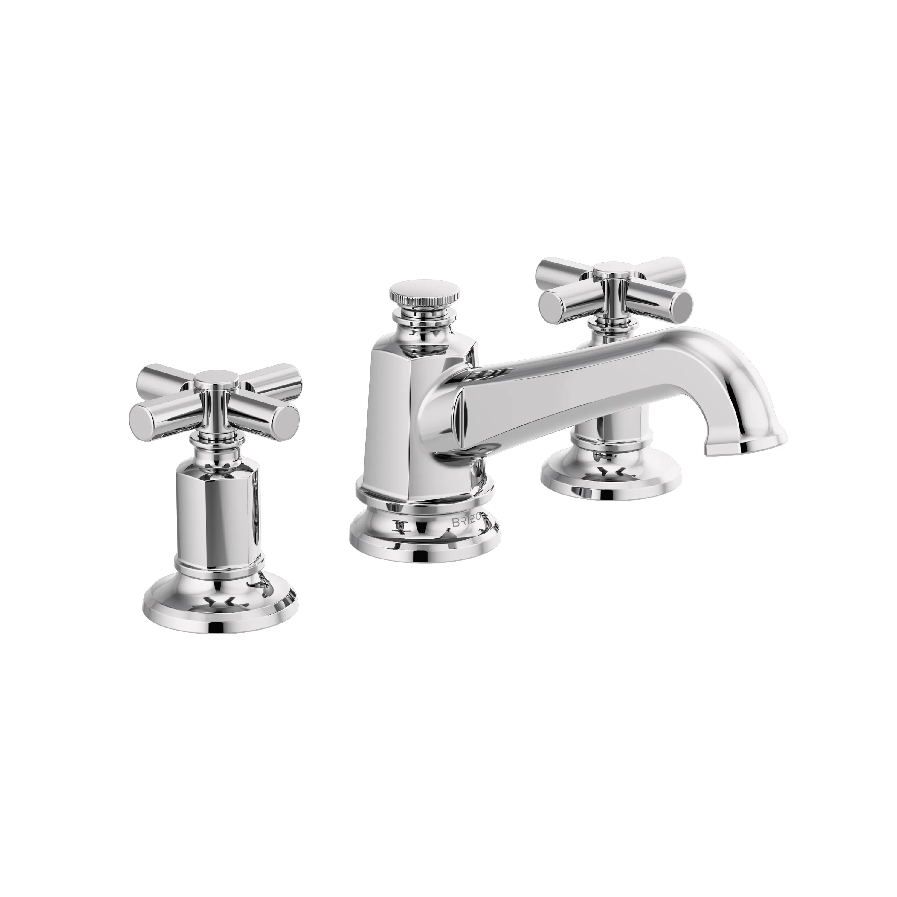 Brizo - Widespread with Angled Spout and Cross Handles
