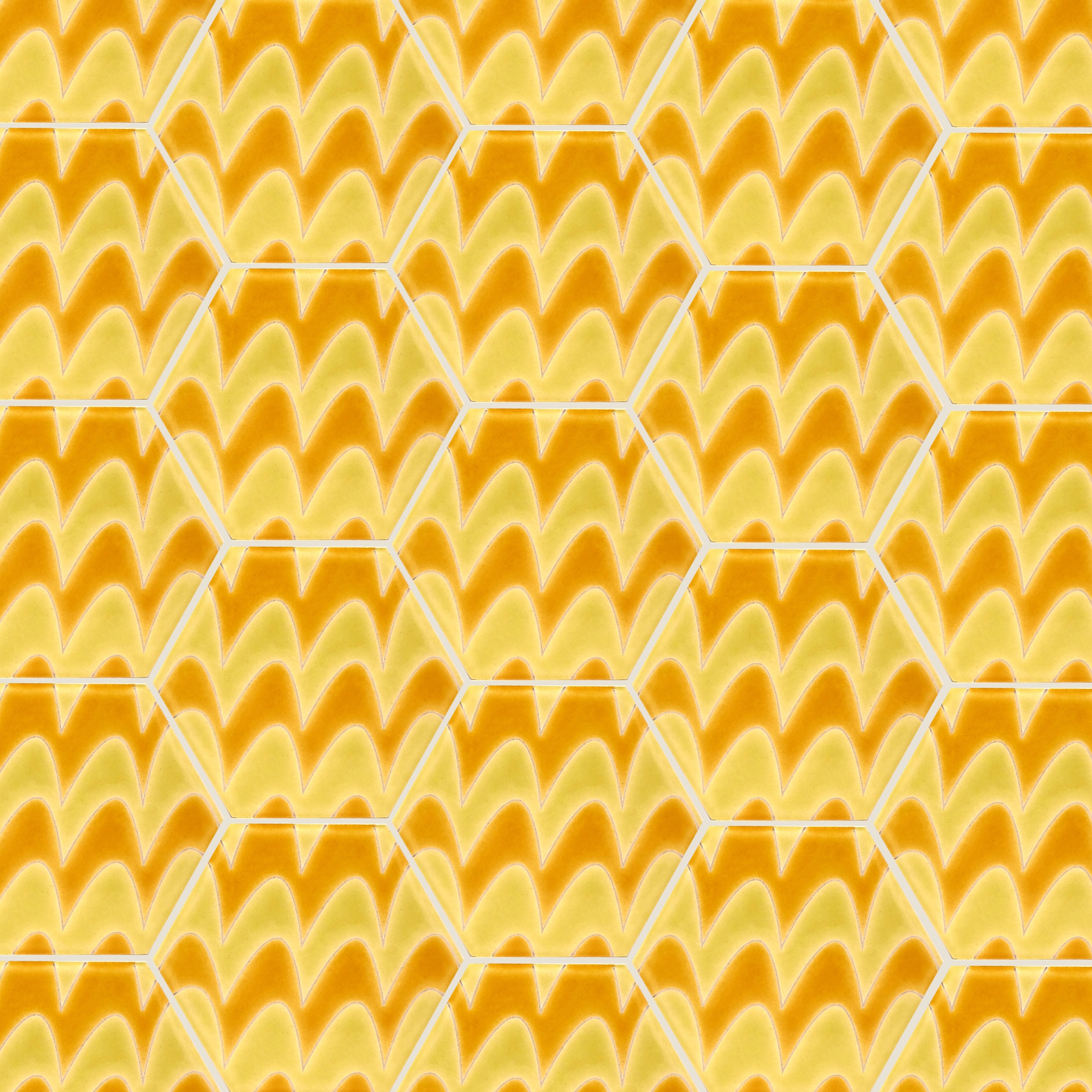 Display product Sisters | Squiggle Indian Summer from manufacturer Tango Tile