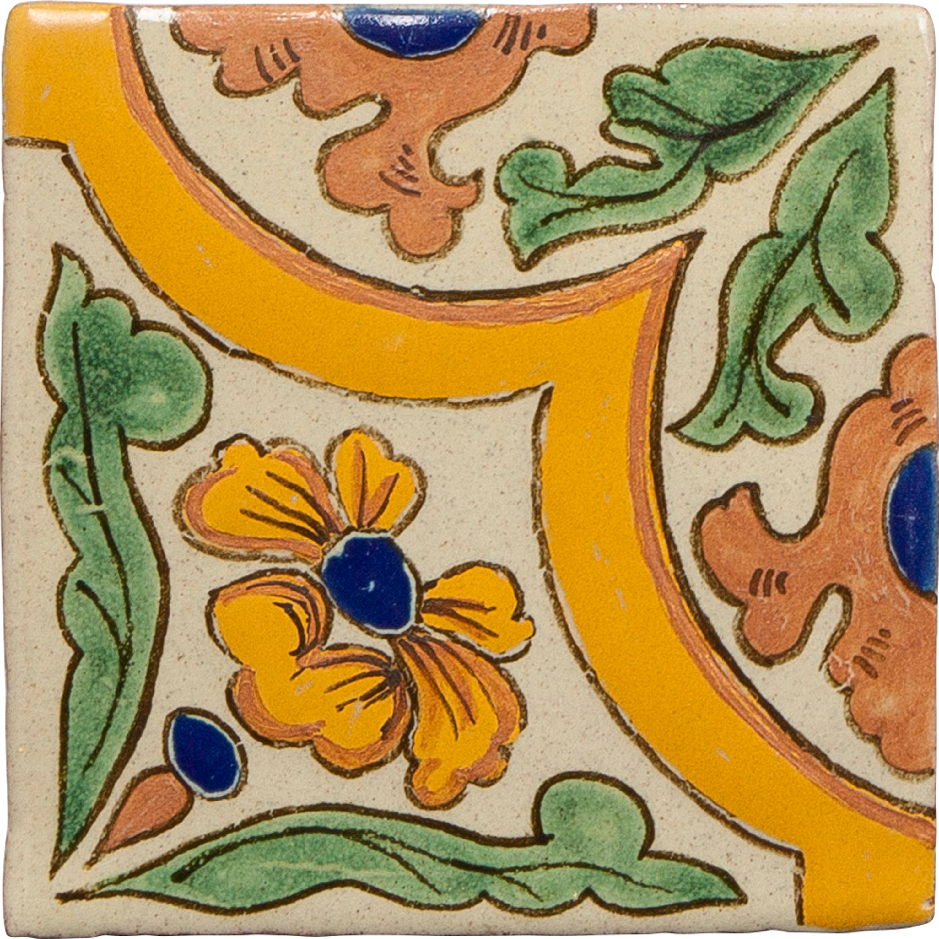 Afficher le produit Classic Talavera | Amapolas 4-Piece Pattern du fabricant Tango Tile