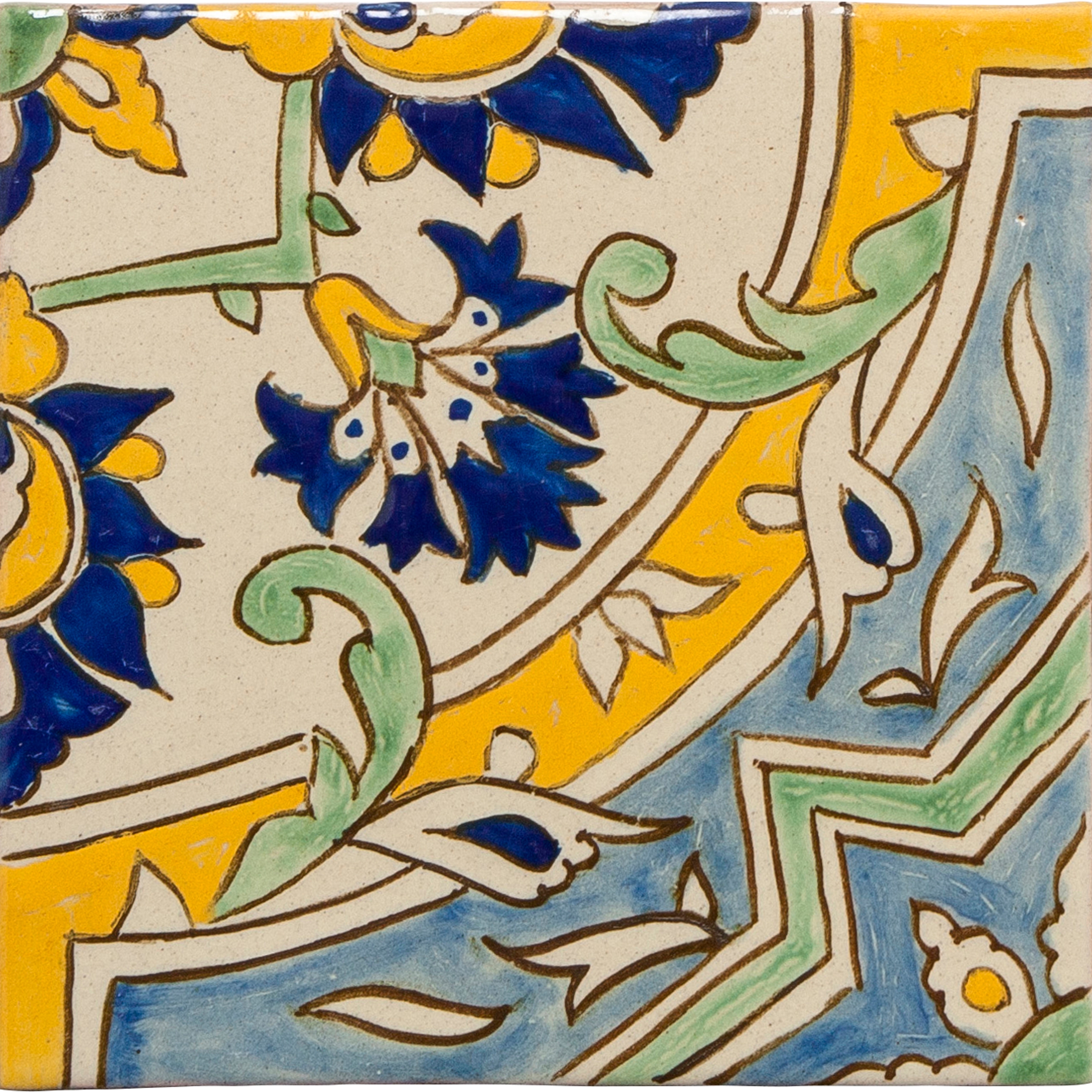 Afficher le produit Classic Talavera | Amanecer en el Jardín 4-Piece Pattern du fabricant Tango Tile