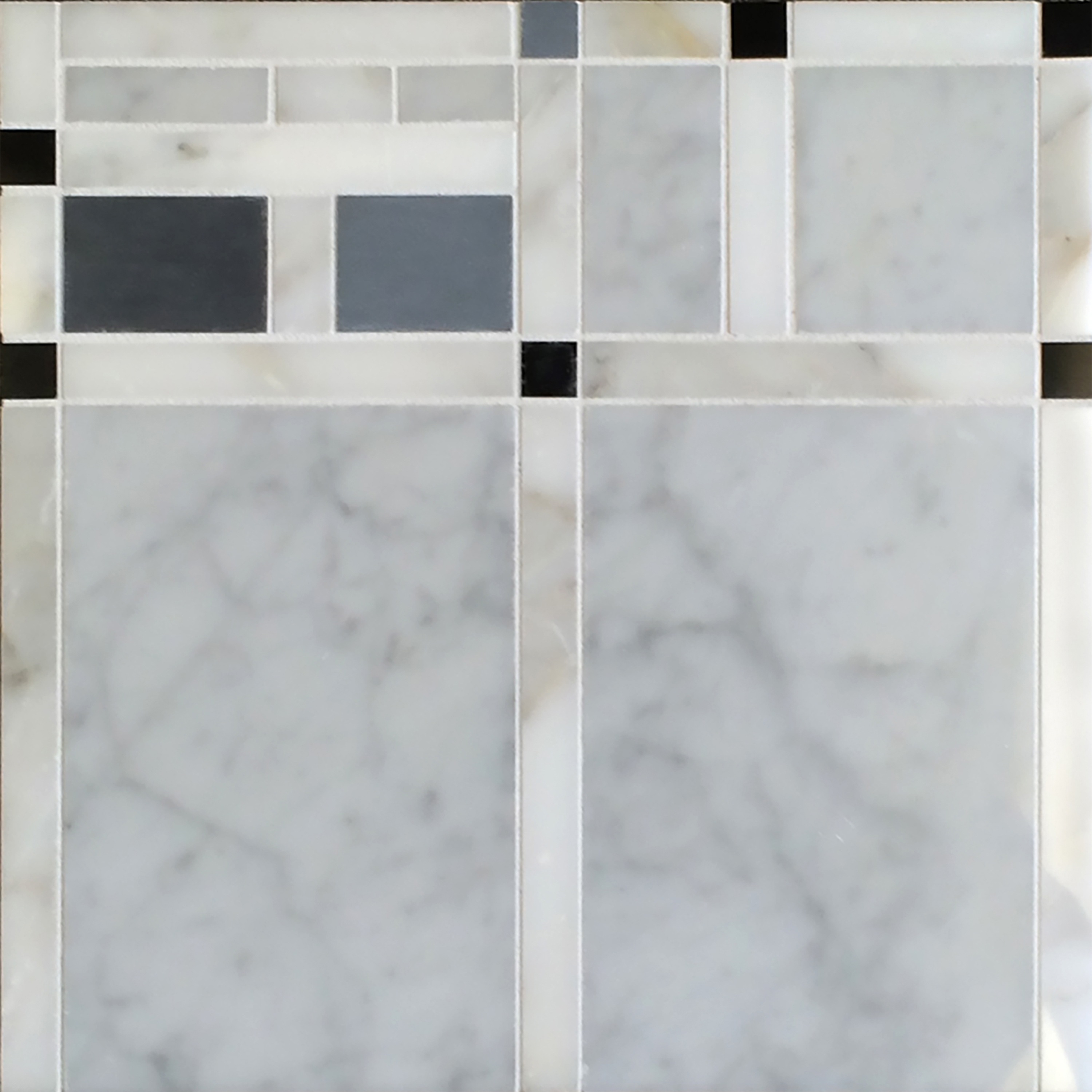 Display product Marble Mosaics | Boogie Woogie  2 Drums from manufacturer Tango Tile