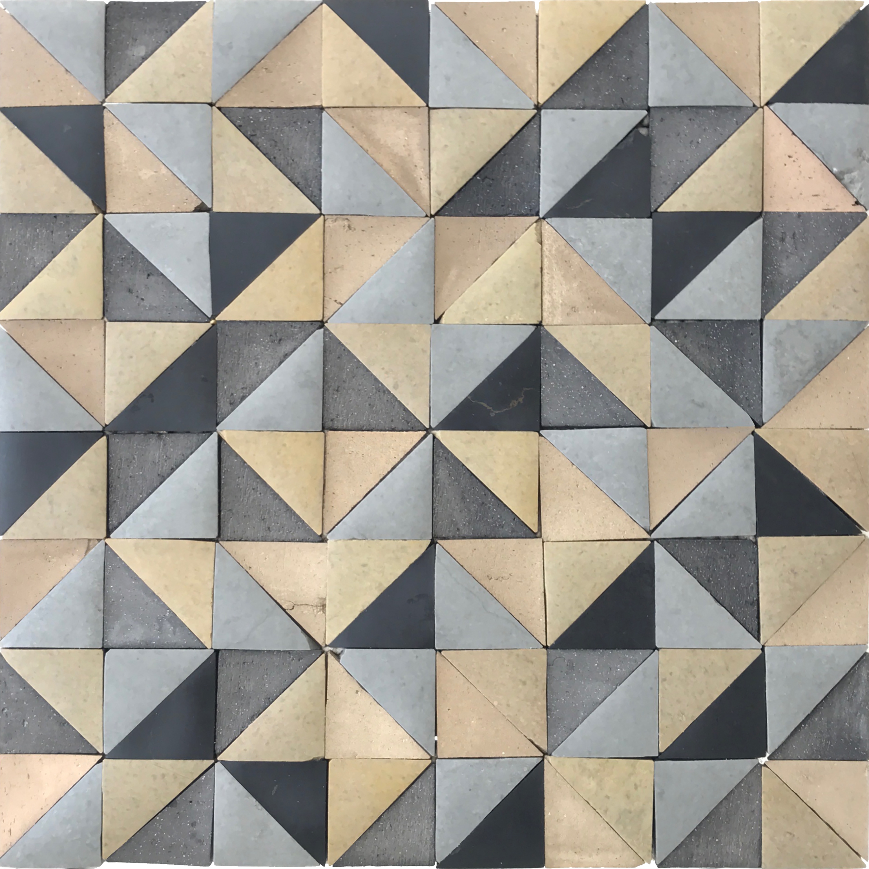 Display product Rurale | Rurale Marble and Porcelain Mosaic in Khaki from manufacturer Tango Tile