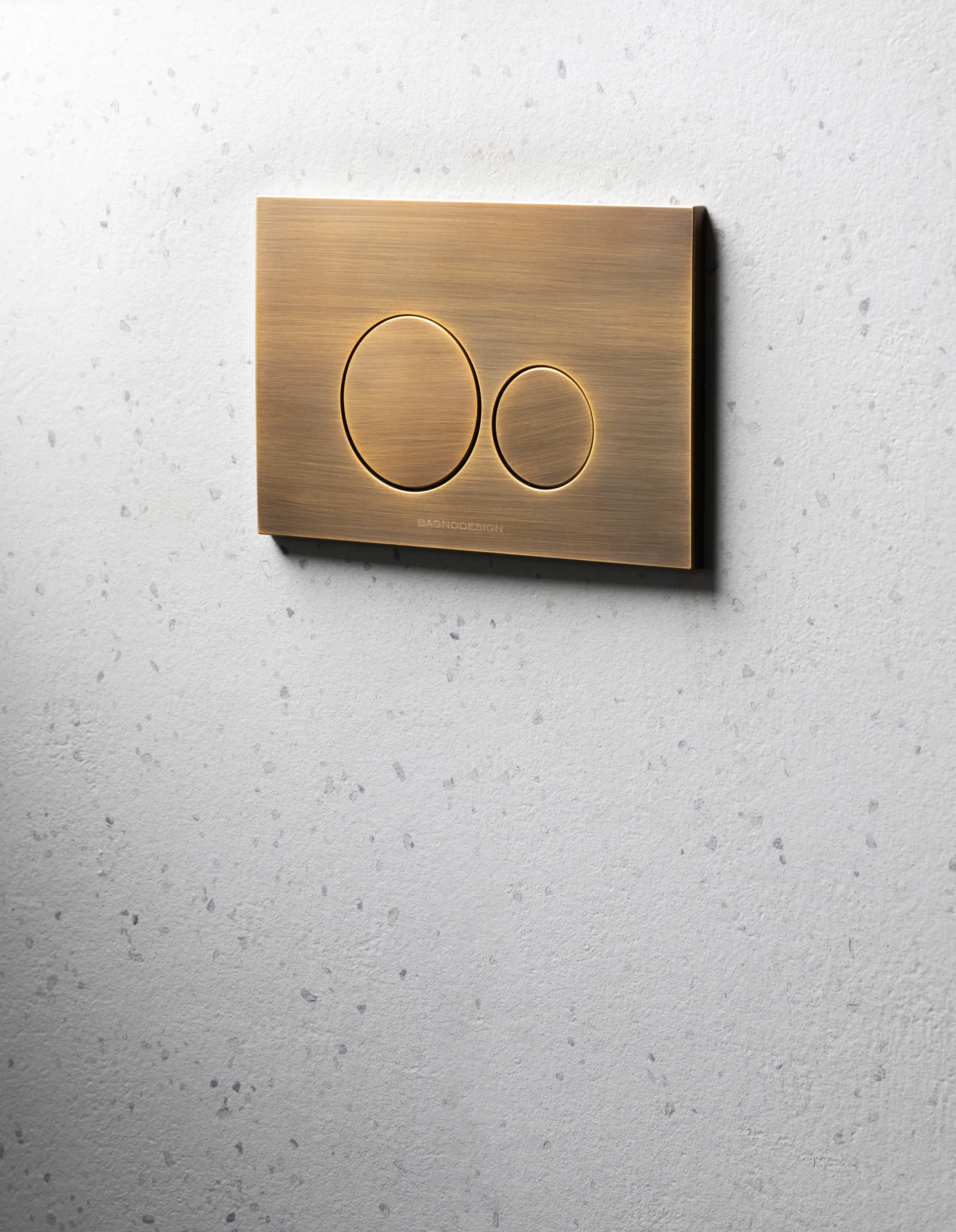 BAGNODESIGN - Bagnodesign | Dual Flush Plate with Round Buttons