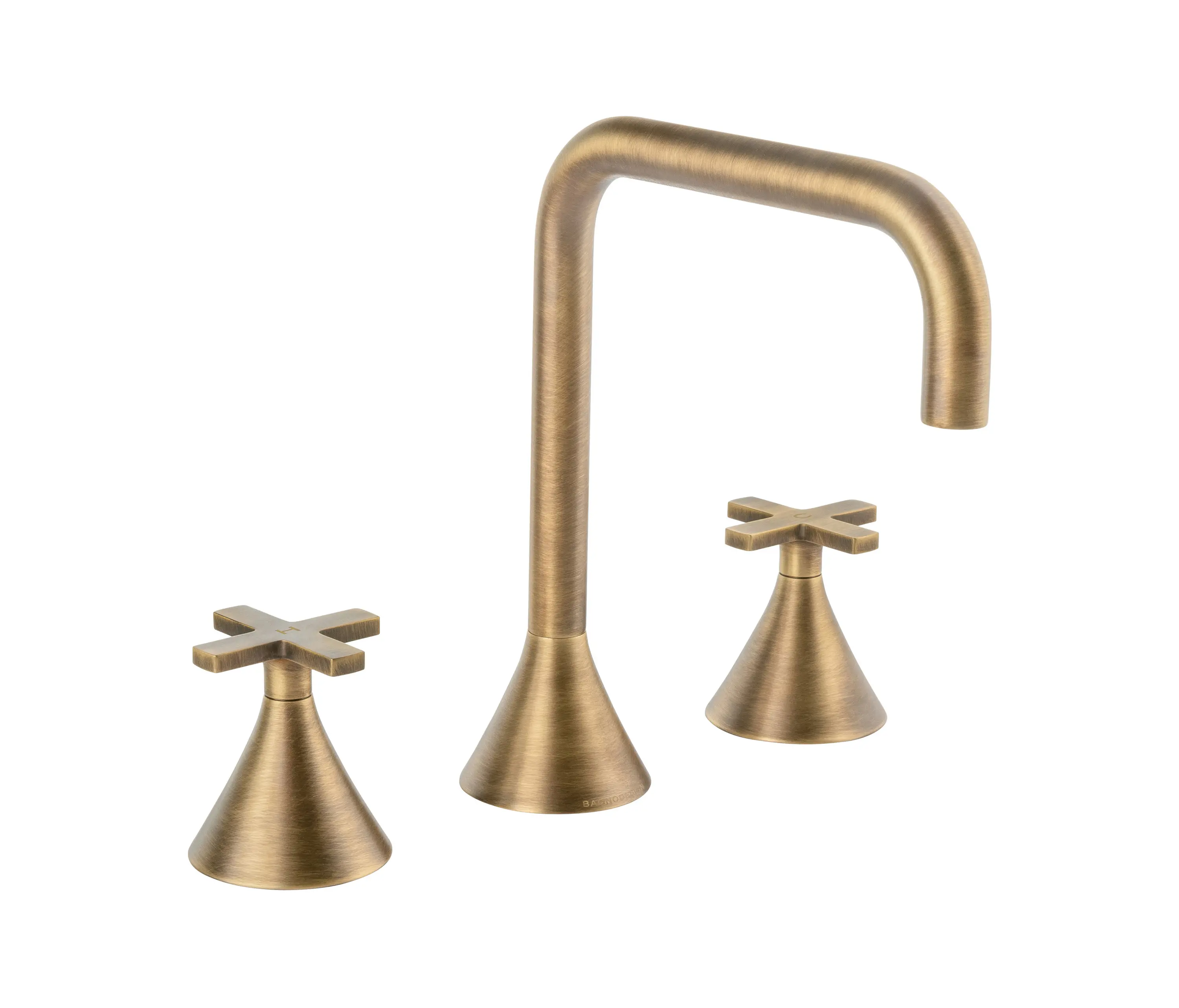 BAGNODESIGN - Bristol | 3 Hole Basin Mixer Without Waste