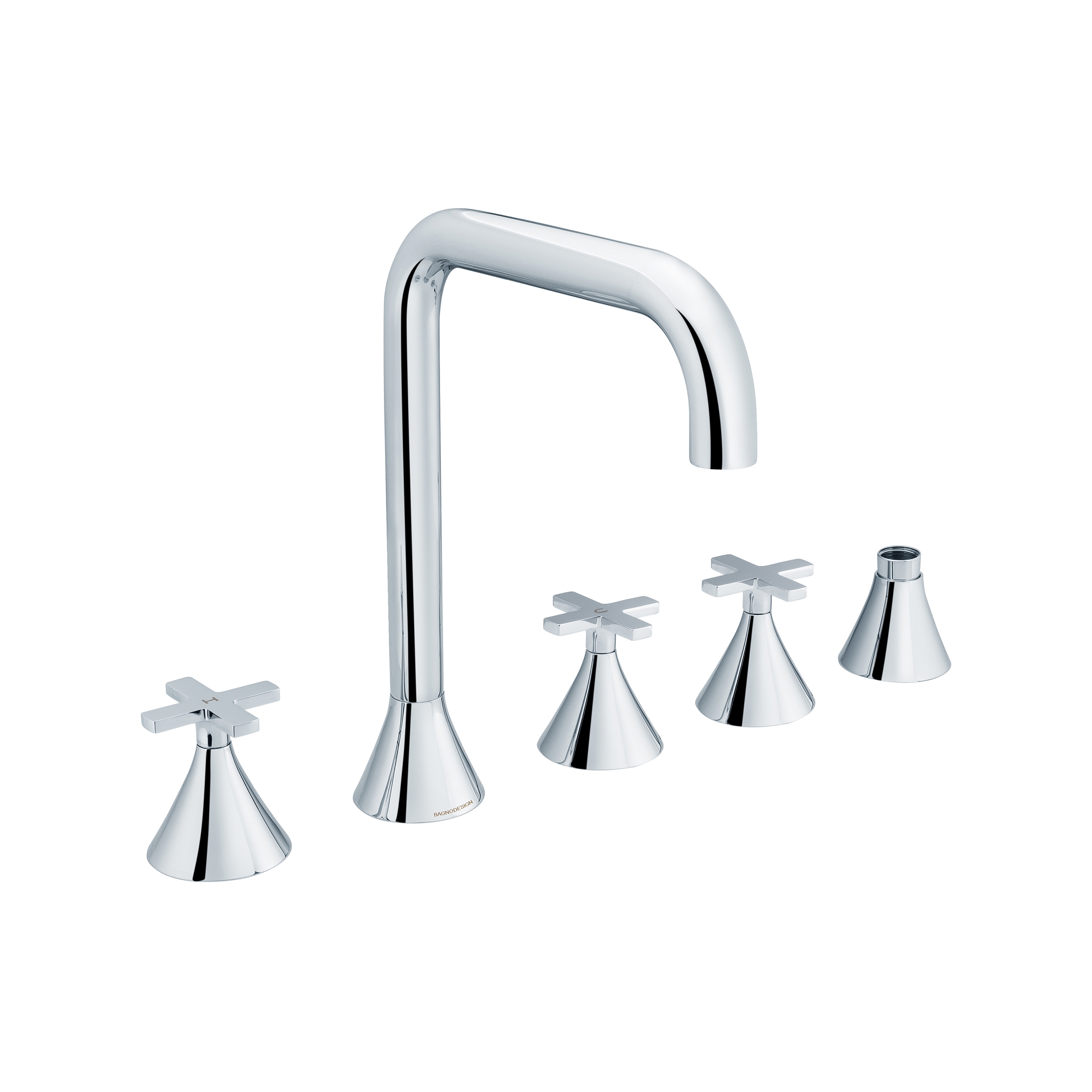 Display product Bristol | 5 Hole Bath/Shower Mixer Without Hand Shower from manufacturer BAGNODESIGN