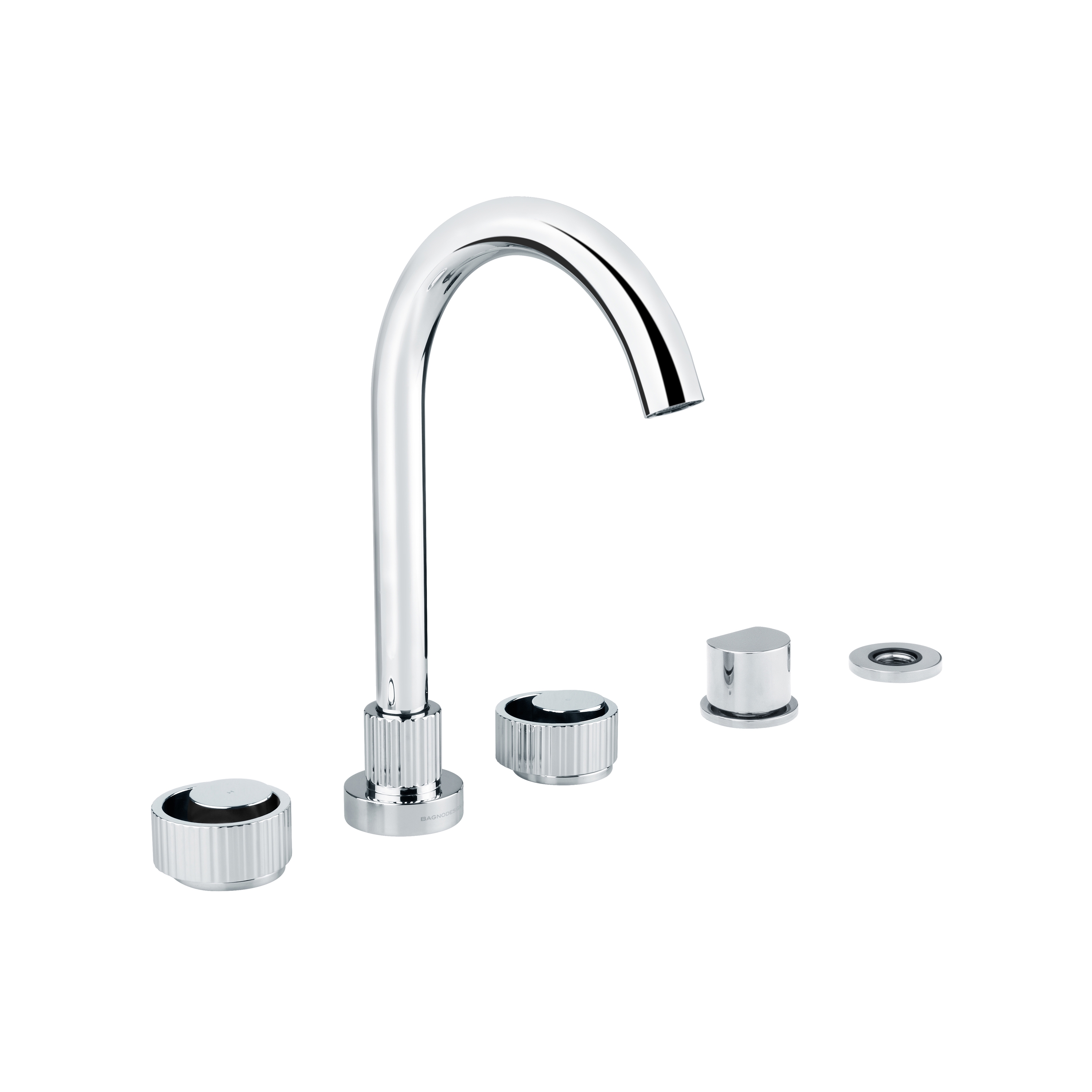 Display product Orology | 5 Hole Bath/Shower Mixer Without Hand Shower from manufacturer BAGNODESIGN